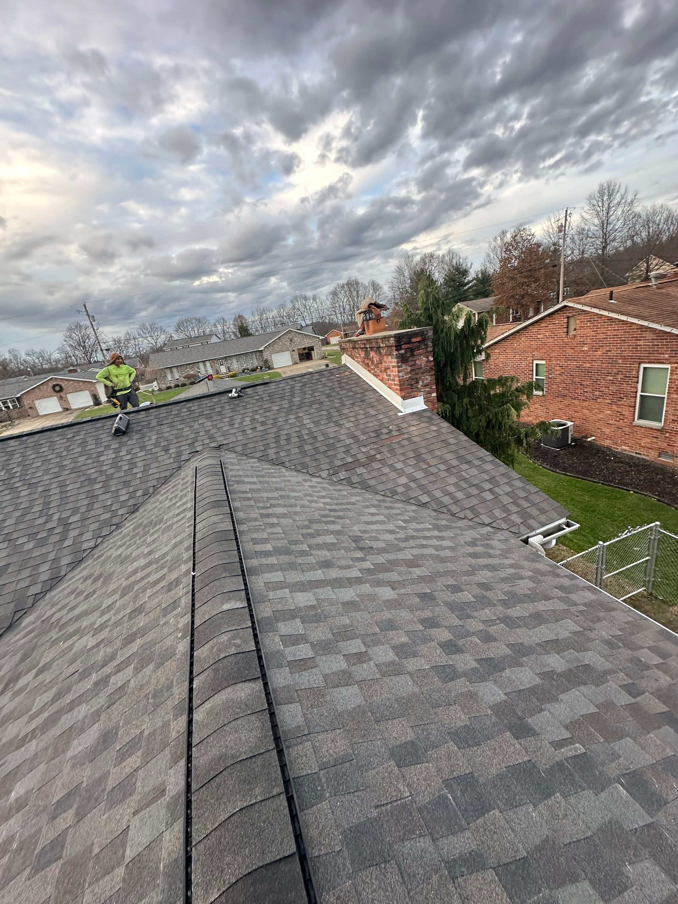 Residential Roofing Installation using GAF Timberline HDZ by Rainstoppers Roofing