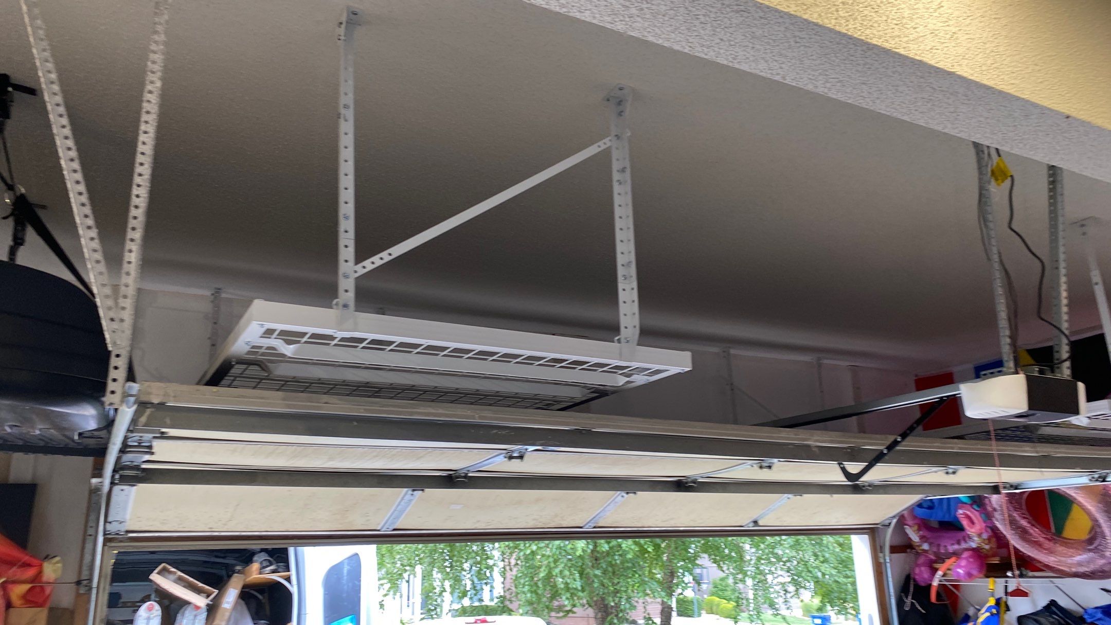 Dustin H. adds bike storage to his garage! by Banner Garage