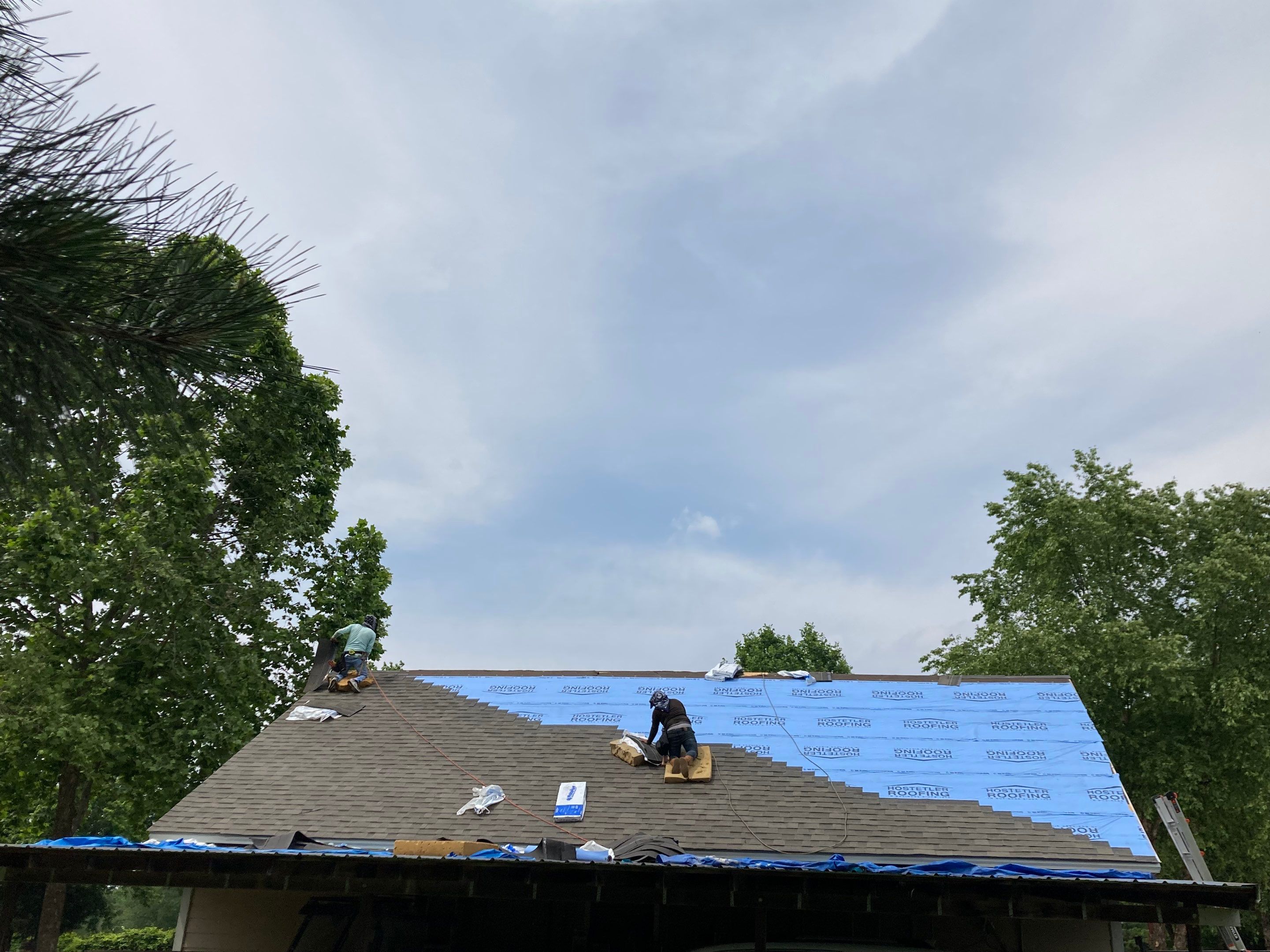 Residential Shingle Reroof using Malarkey Vista by Hostetler Roofing