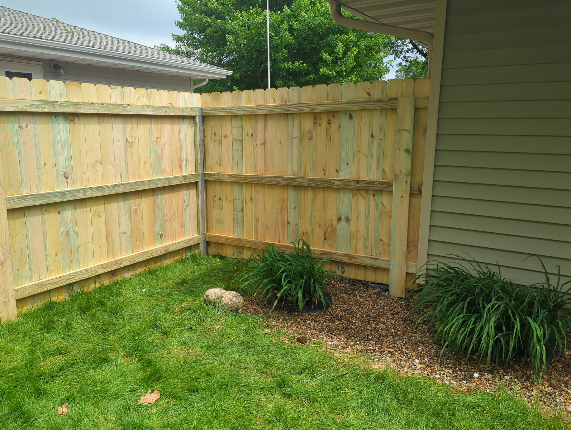 Project in Cedar Falls by Perfect Picket Fence and Stain