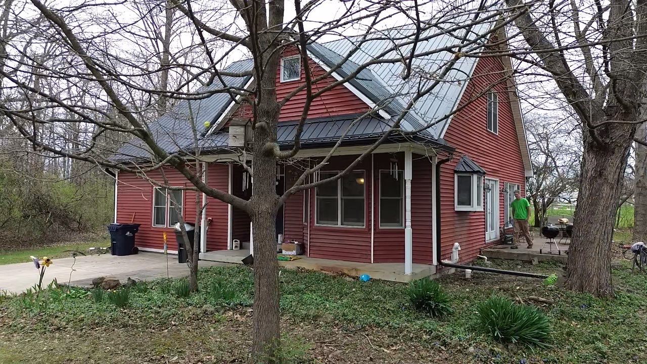 Exposed Fastener Metal Roof Replacement in Noblesville, IN by 4Ever Metal Roofing