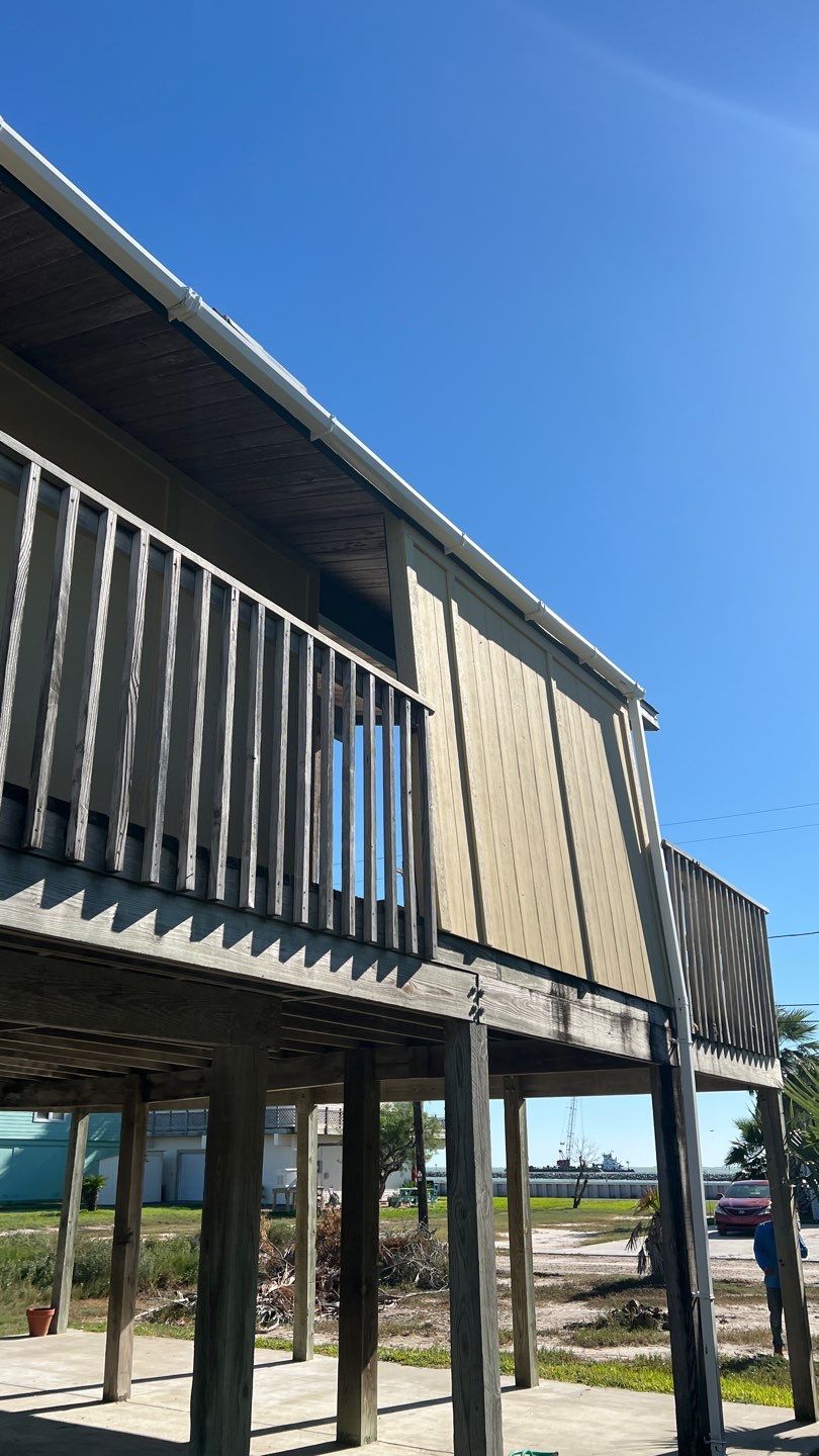 Beach house Remodel by Bayfront Roofing and Construction
