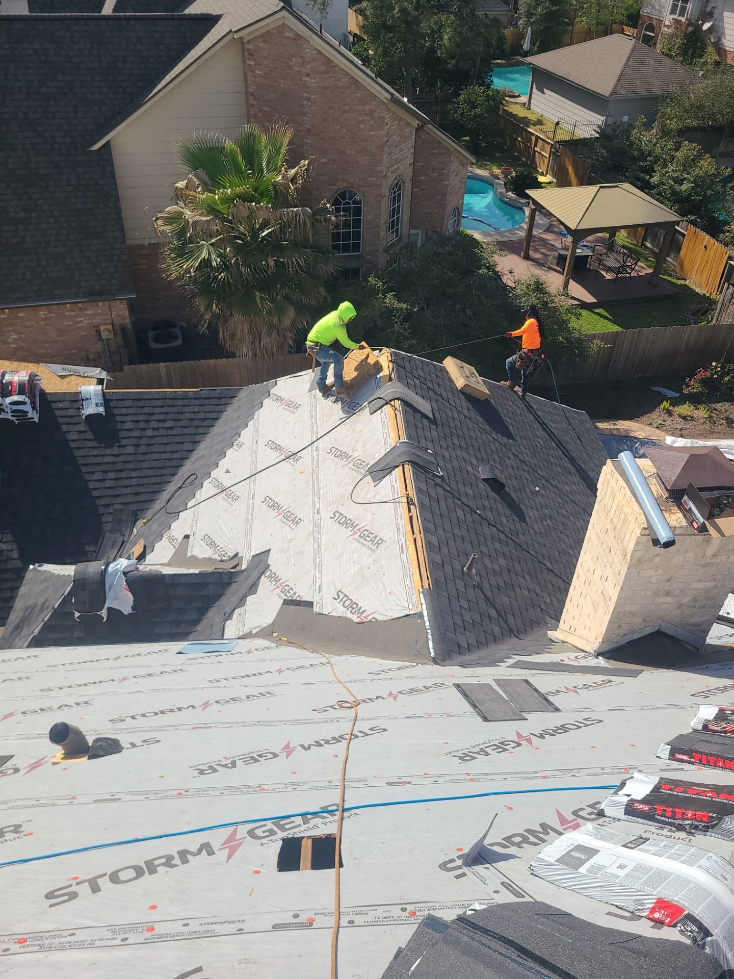 Roof Replacement Spring by Roof Repair Company