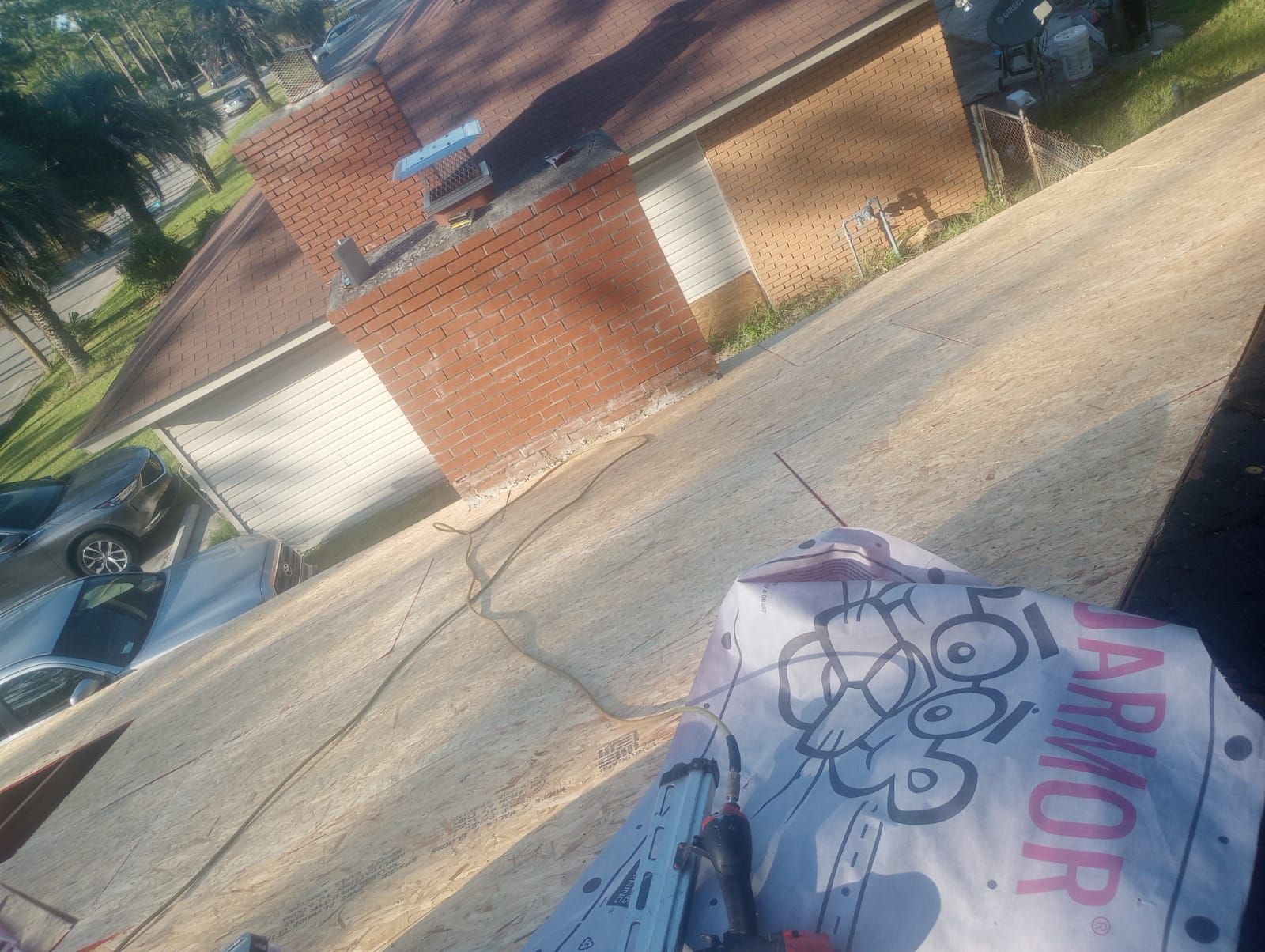 Residential Roofing Installation using Owens Corning Oakridge Estate Grey by Talya Roofing