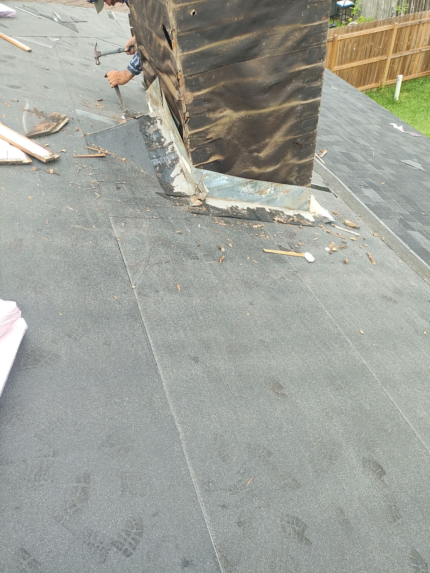 Nothing looks nicer than a little black roof by Bayfront Roofing and Construction