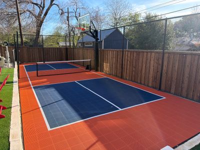 Compacted Base Gamecourt in South Austin