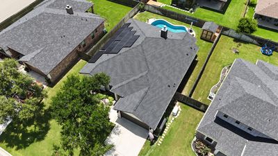 Temple TX — Hail Damage Roof Replacement & Solar Detach and Reset, South Temple