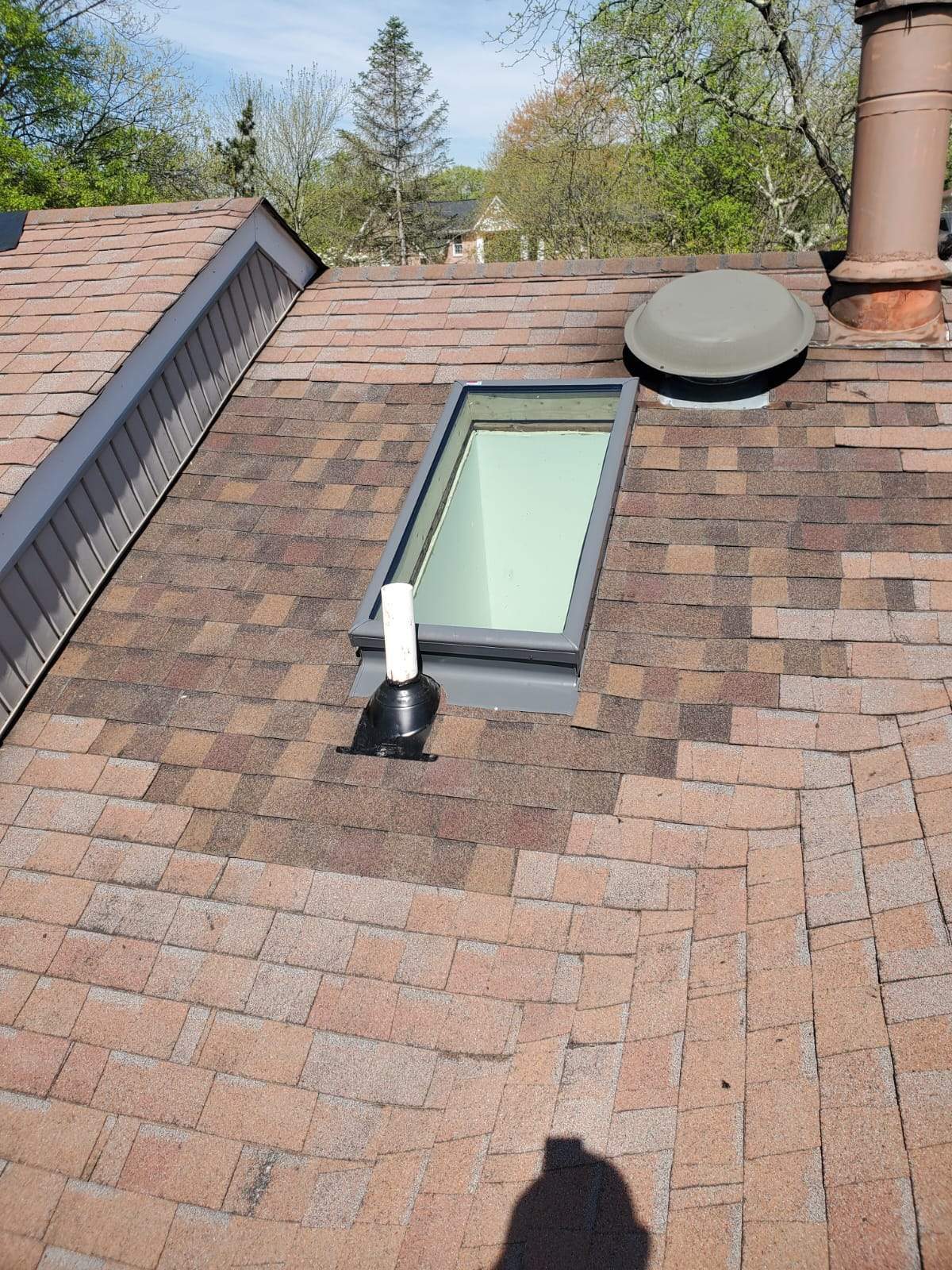 Skylight using Velux Fixed Curb Mounted Skylight by ExteriorPros