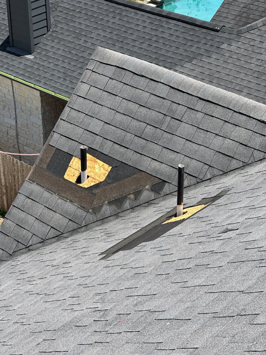Residential Roofing Repair using Owen's Corning Duration (Lifetime) Shingles by Roof Repair Company