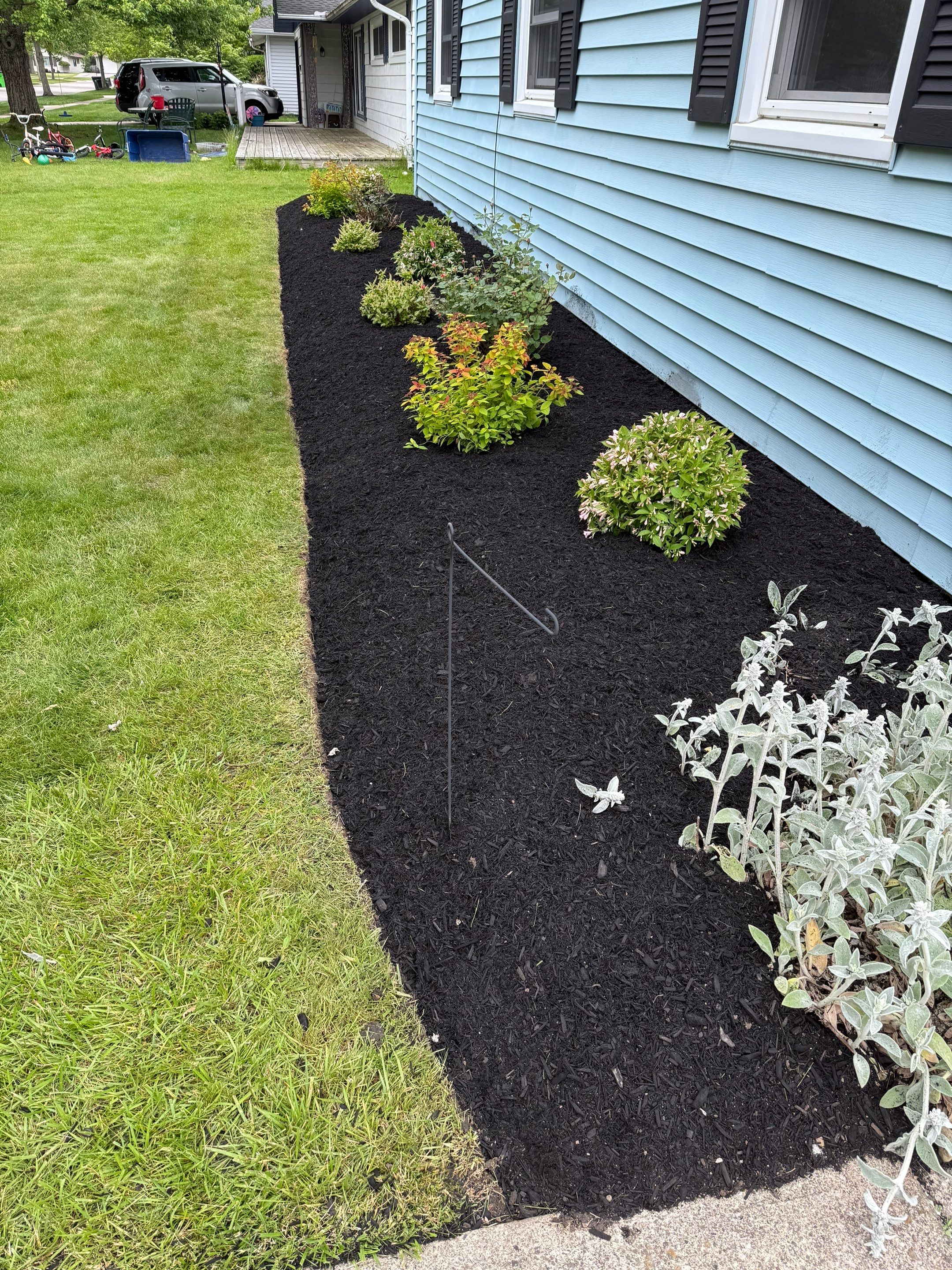 Grindstone Garden Install by Elm Rose Gardens