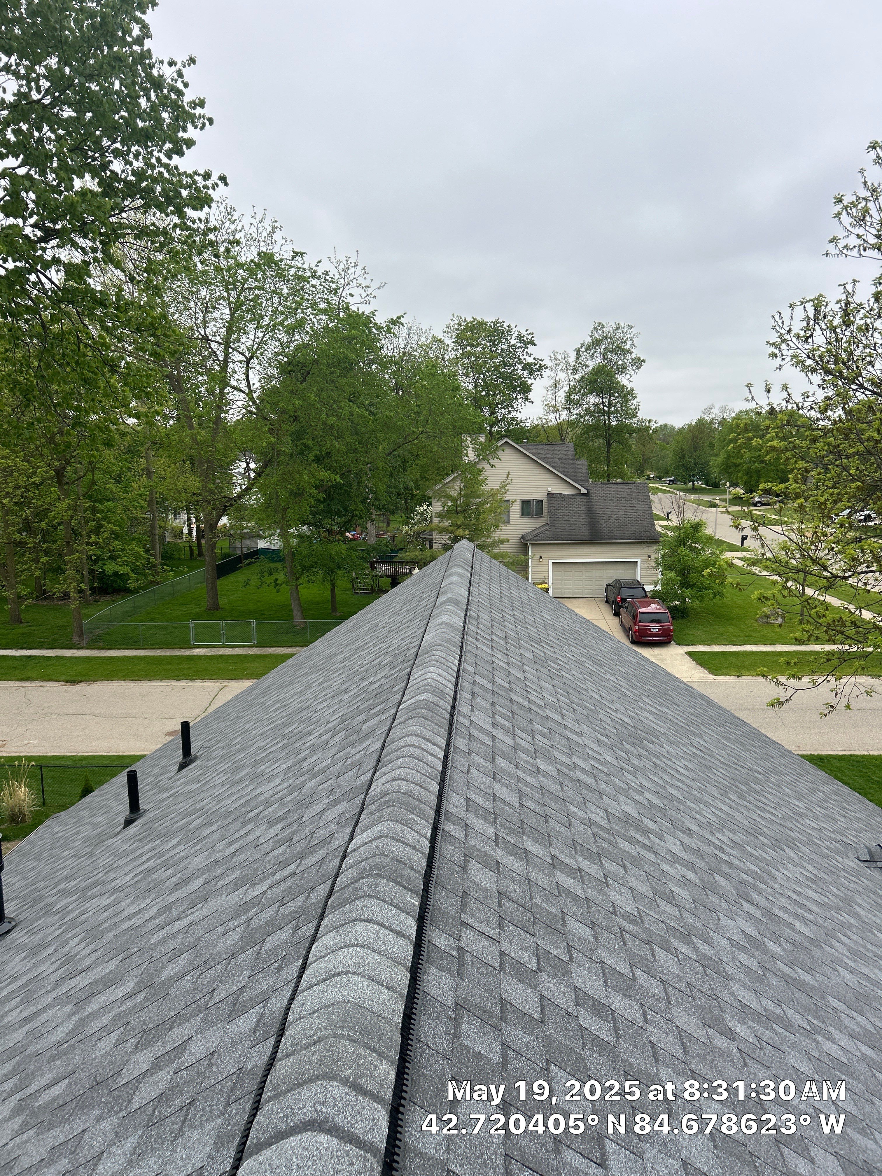 New Roof and Gutters by 42 North Construction, LLC.
