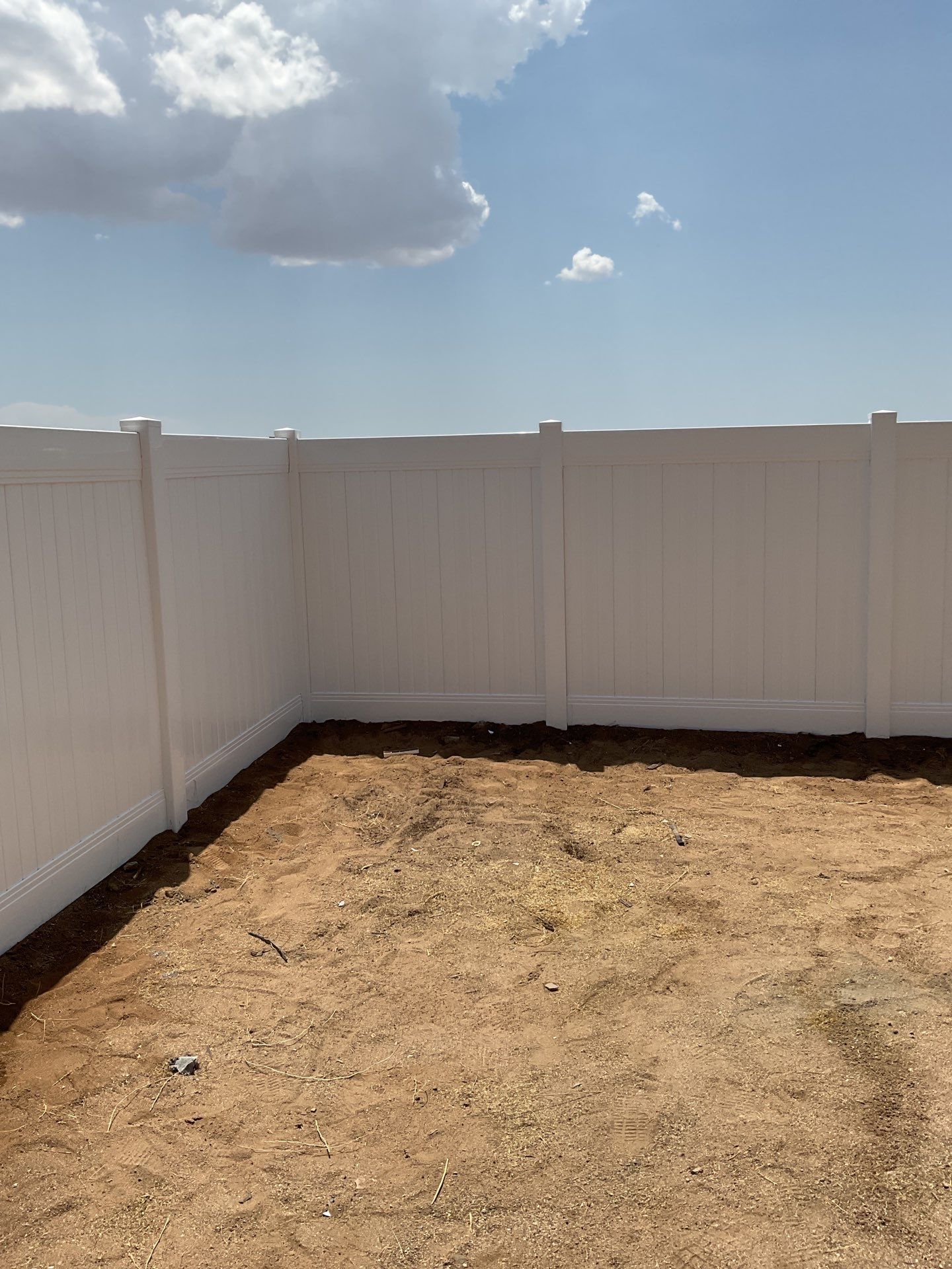 Fence Installation using Vinyl by Fence Guys Inc.