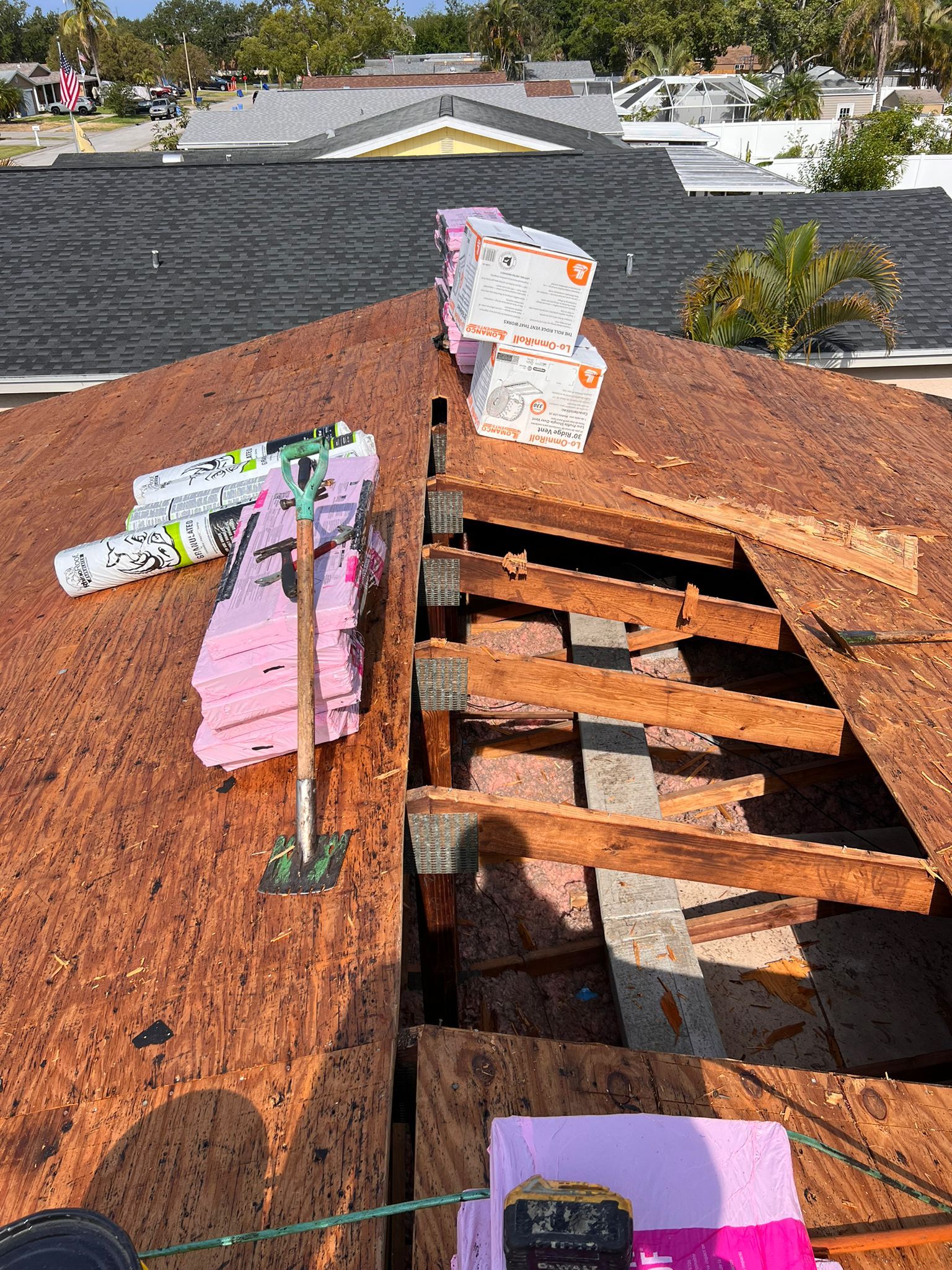 Project in Pinellas Park 33781 by Mitchell Roofing Company LLC 