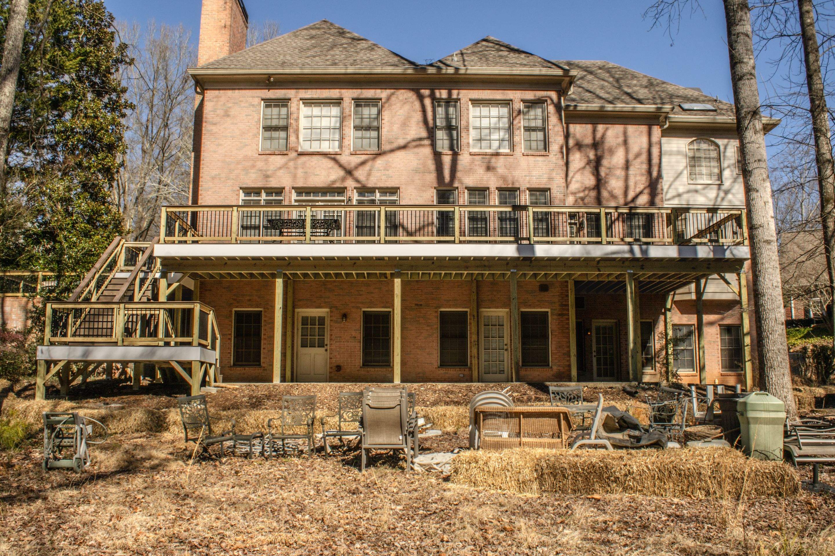 Deck Build using Deckorators Venture Series Decking in Alpharetta, GA by Nelson Exteriors 