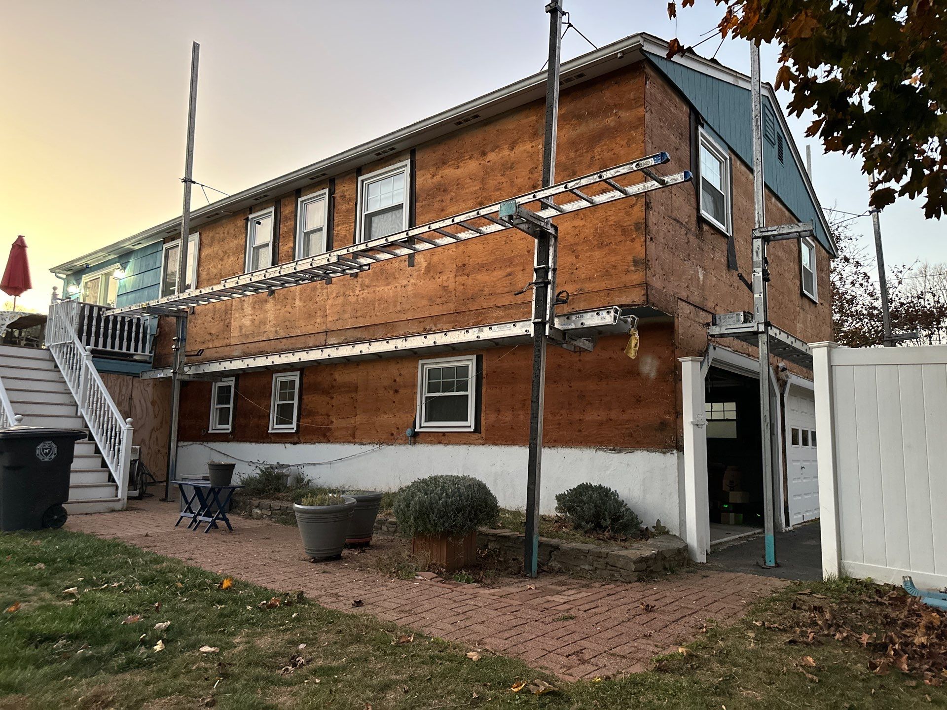 Siding Installation using CertainTeed Mainstreet Vinyl Siding - Granite Gray by A Plus Exterior