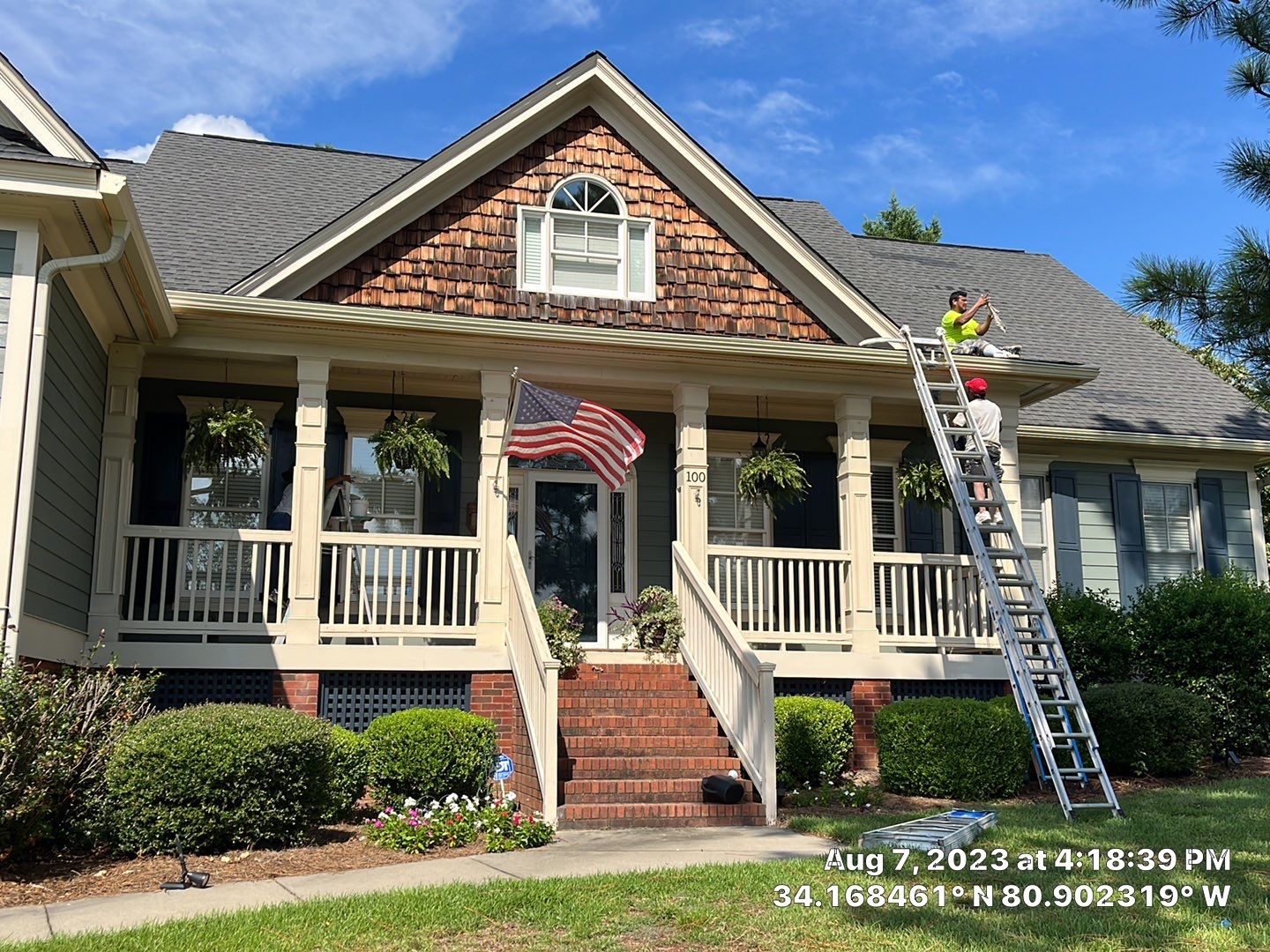 Exterior Trim Paint Project by Thompson Industrial