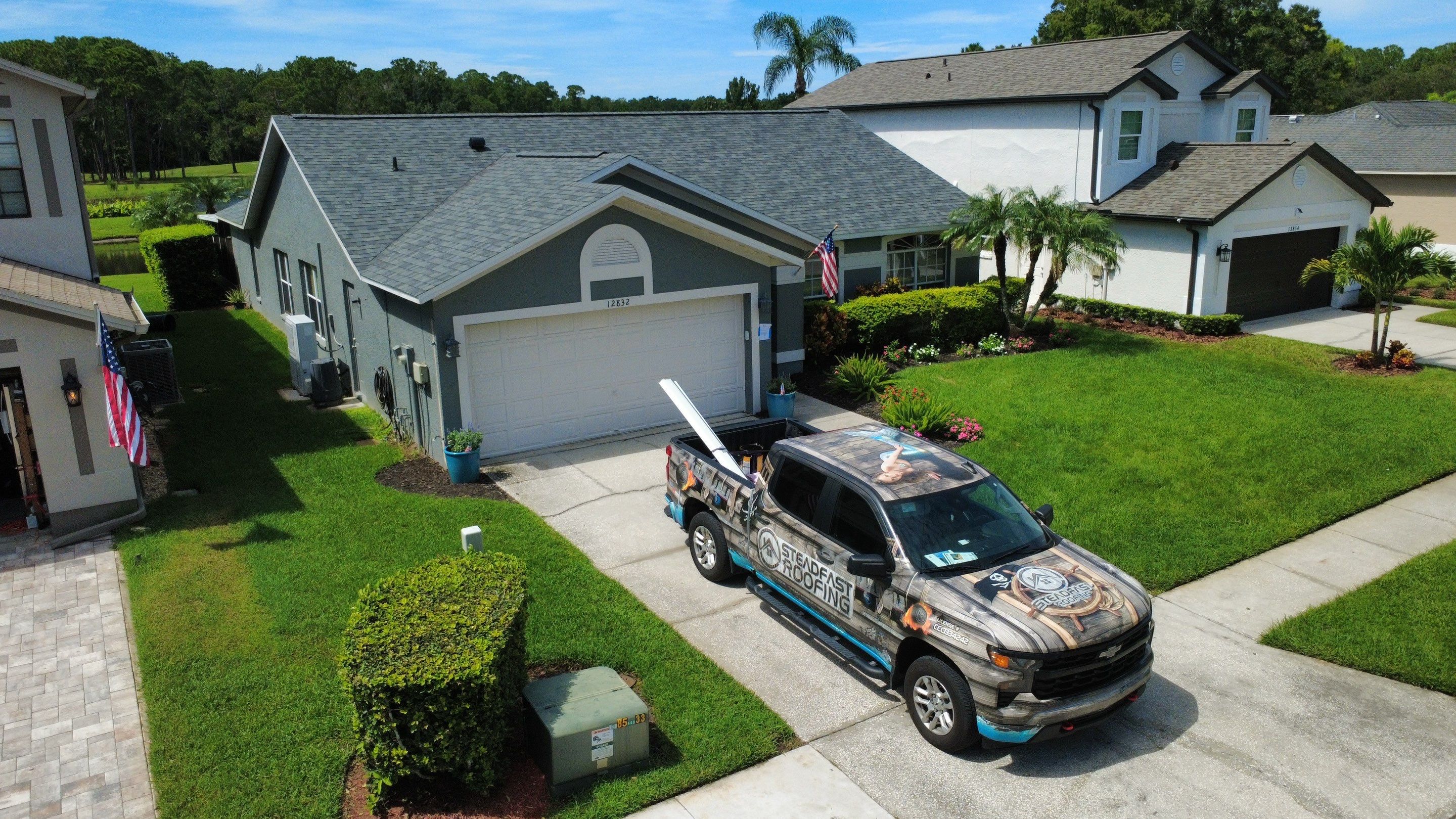 Roof Replacement in Odessa, FL by Steadfast Roofing 