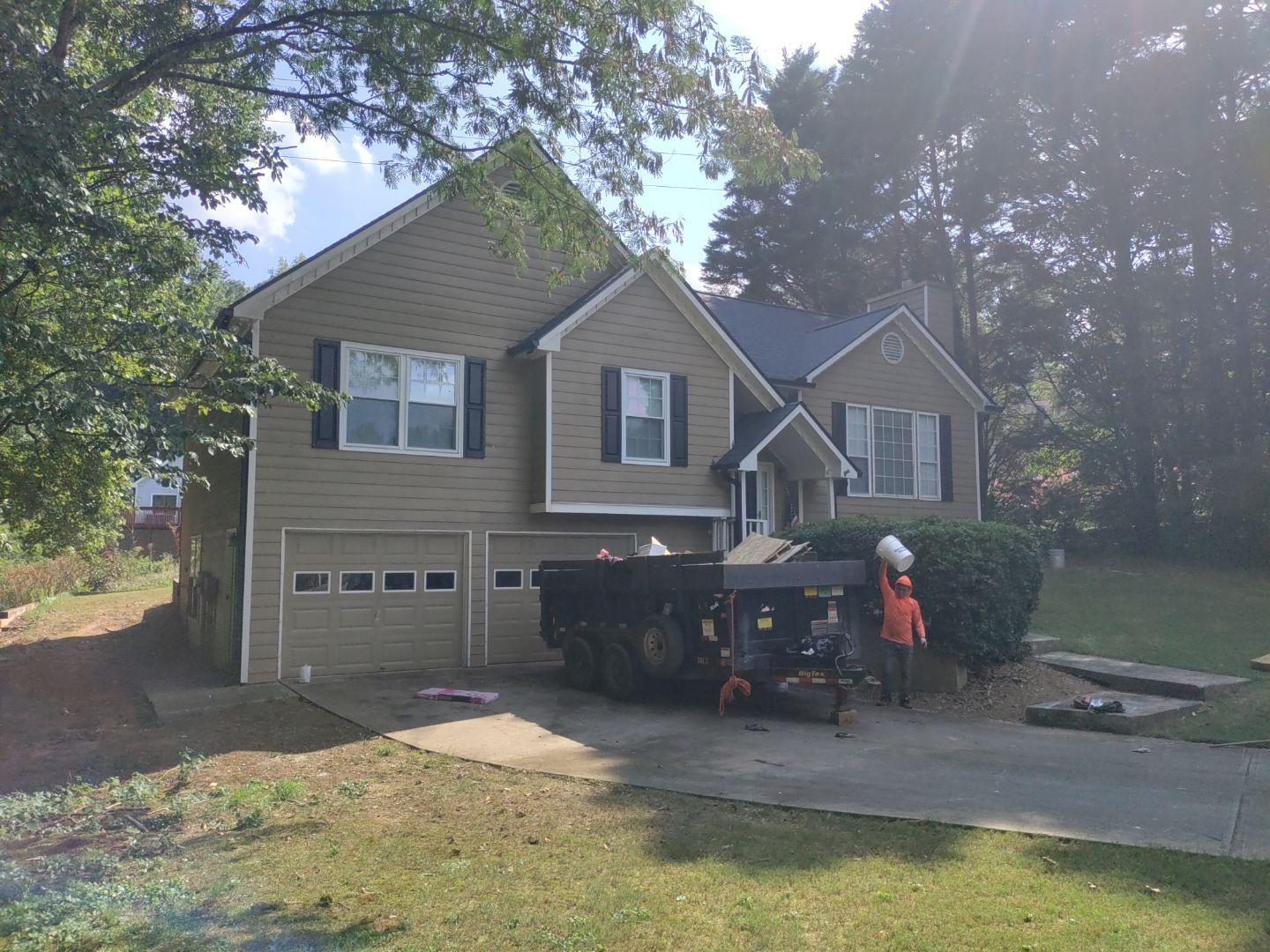Residential Roof Replacement using Owens Corning Onyx Black by Inspector Roofing and Restoration