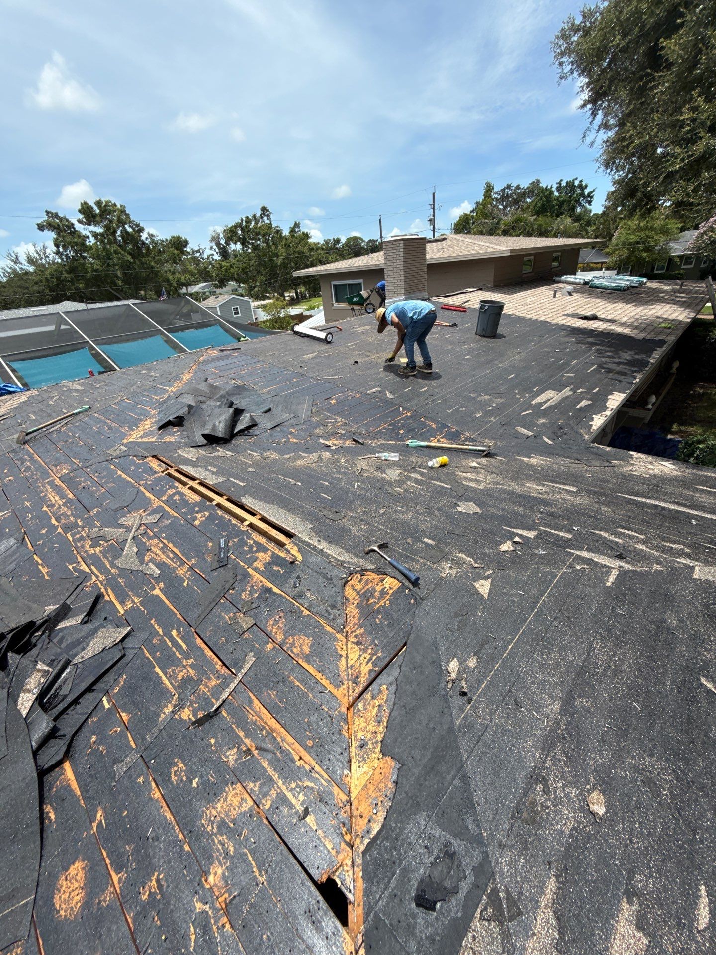 Project in St. Petersburg 33710 by Mitchell Roofing Company LLC 
