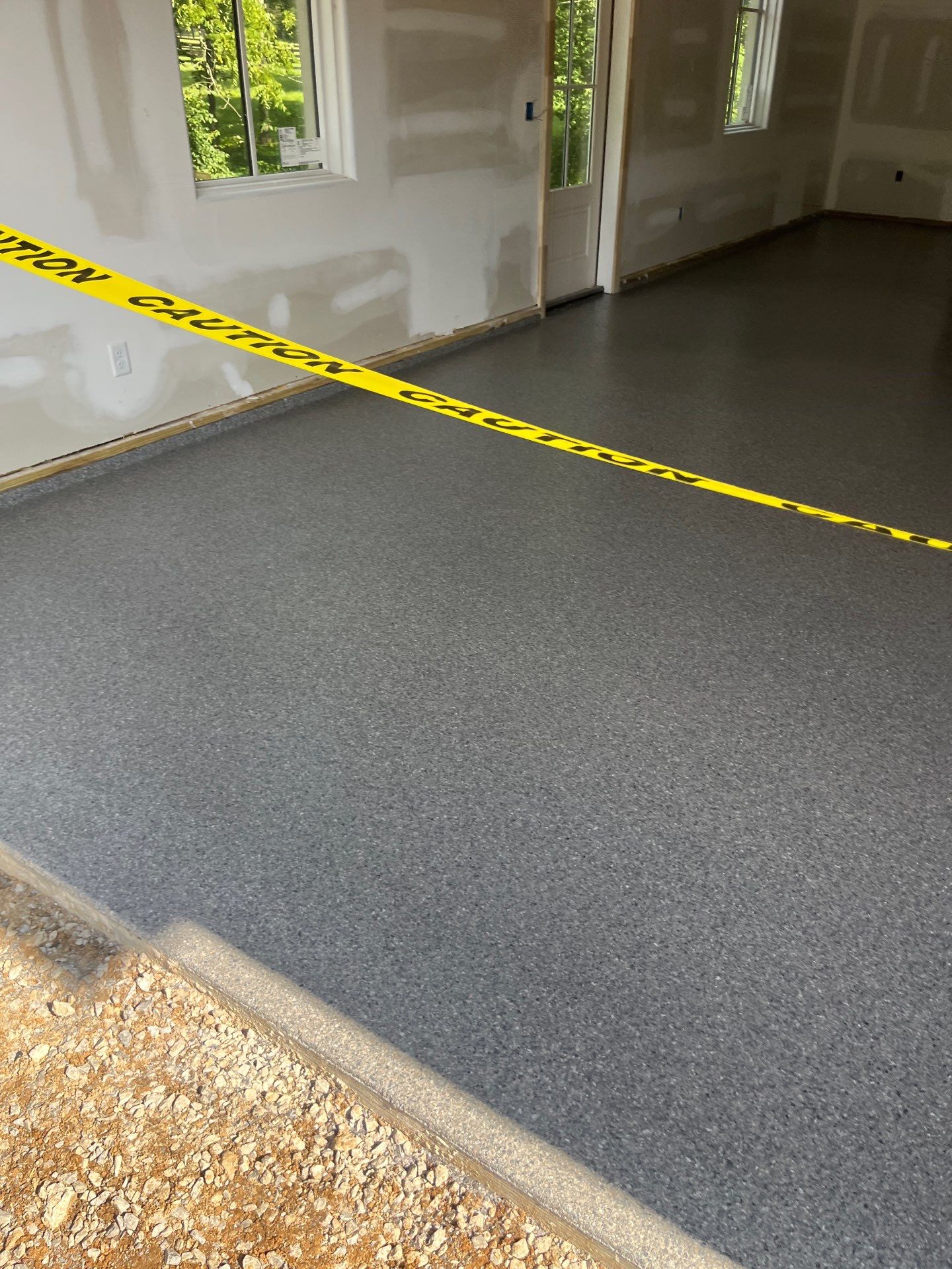 Garage Floor Coating using Dolerite by My Garage Floor Guys