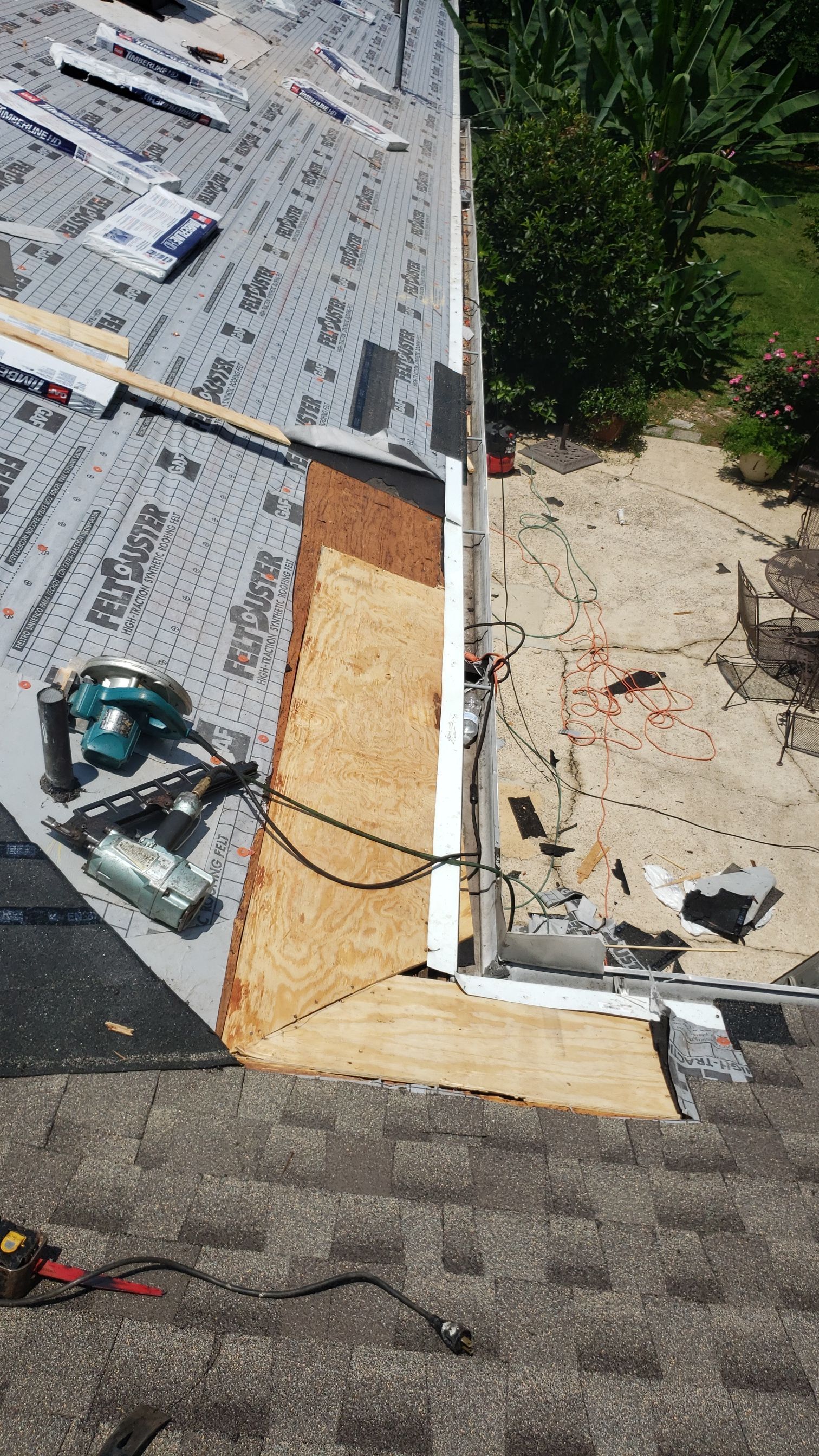 Residential Roofing Installation using Roof Replacement by American Roofing & Construction LLC