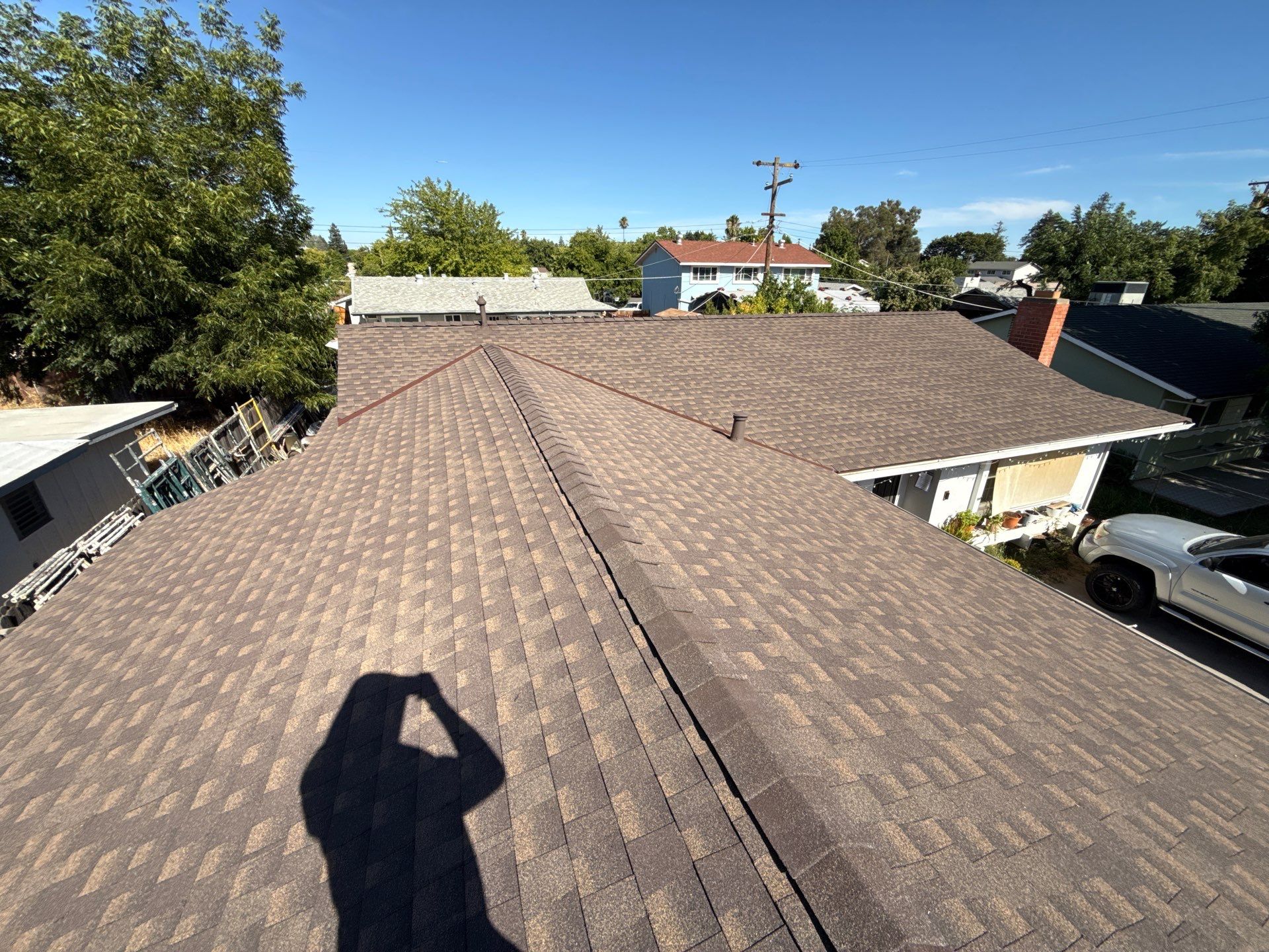 Residential Reroof using GAF by Nextop Roofing