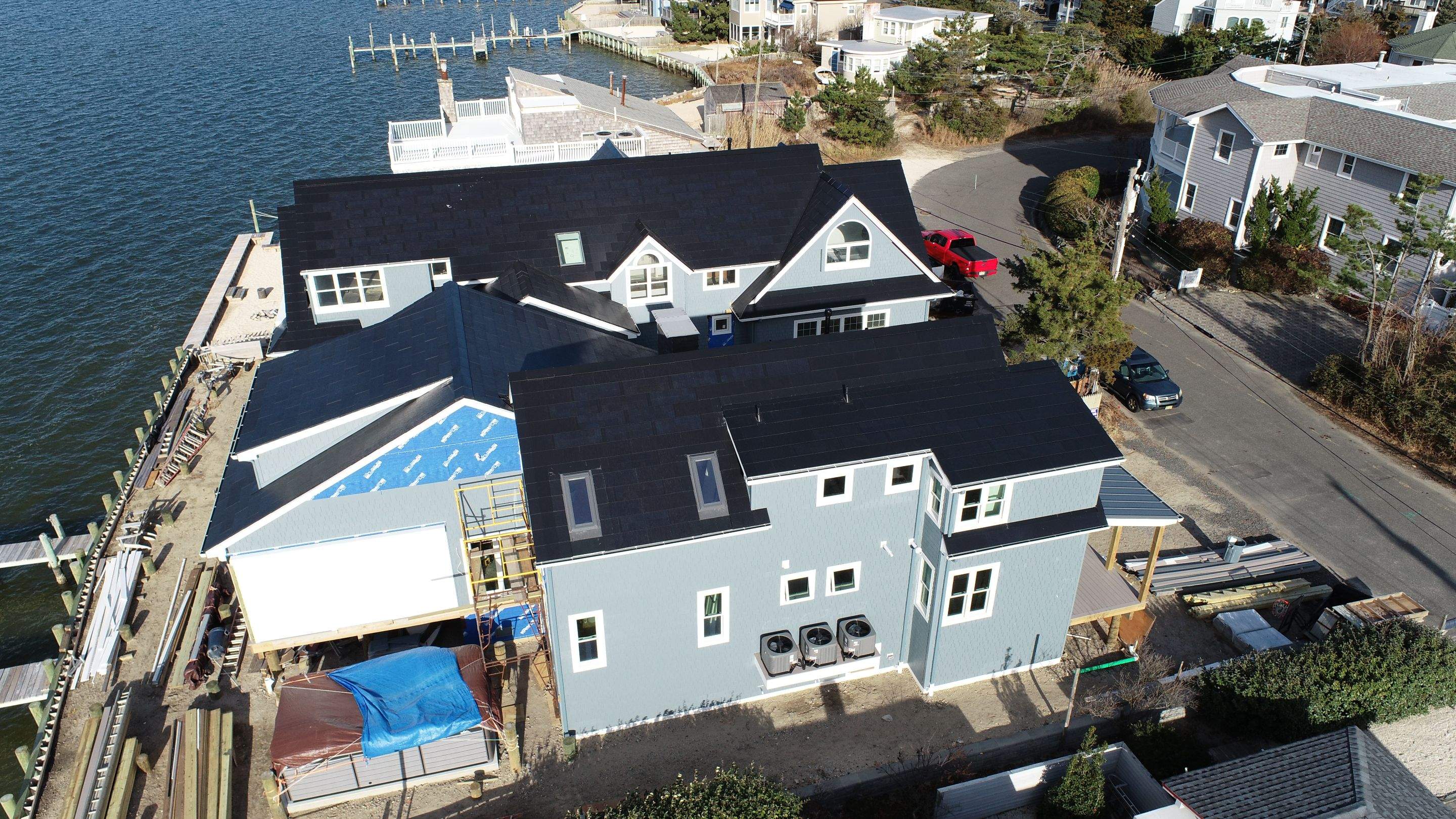 Tesla Solar Roof Long Beach Island New Jersey by American Home Contractors