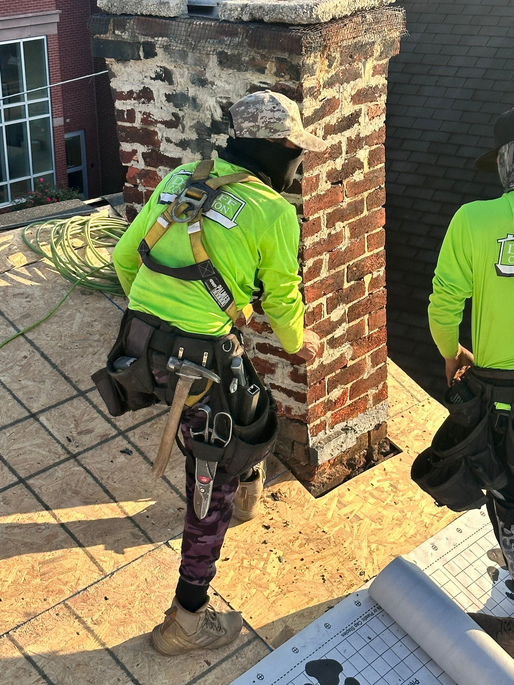 Commercial Roofing Installation using Gaf Hdz Architectural Shingle by Teflon Roofing