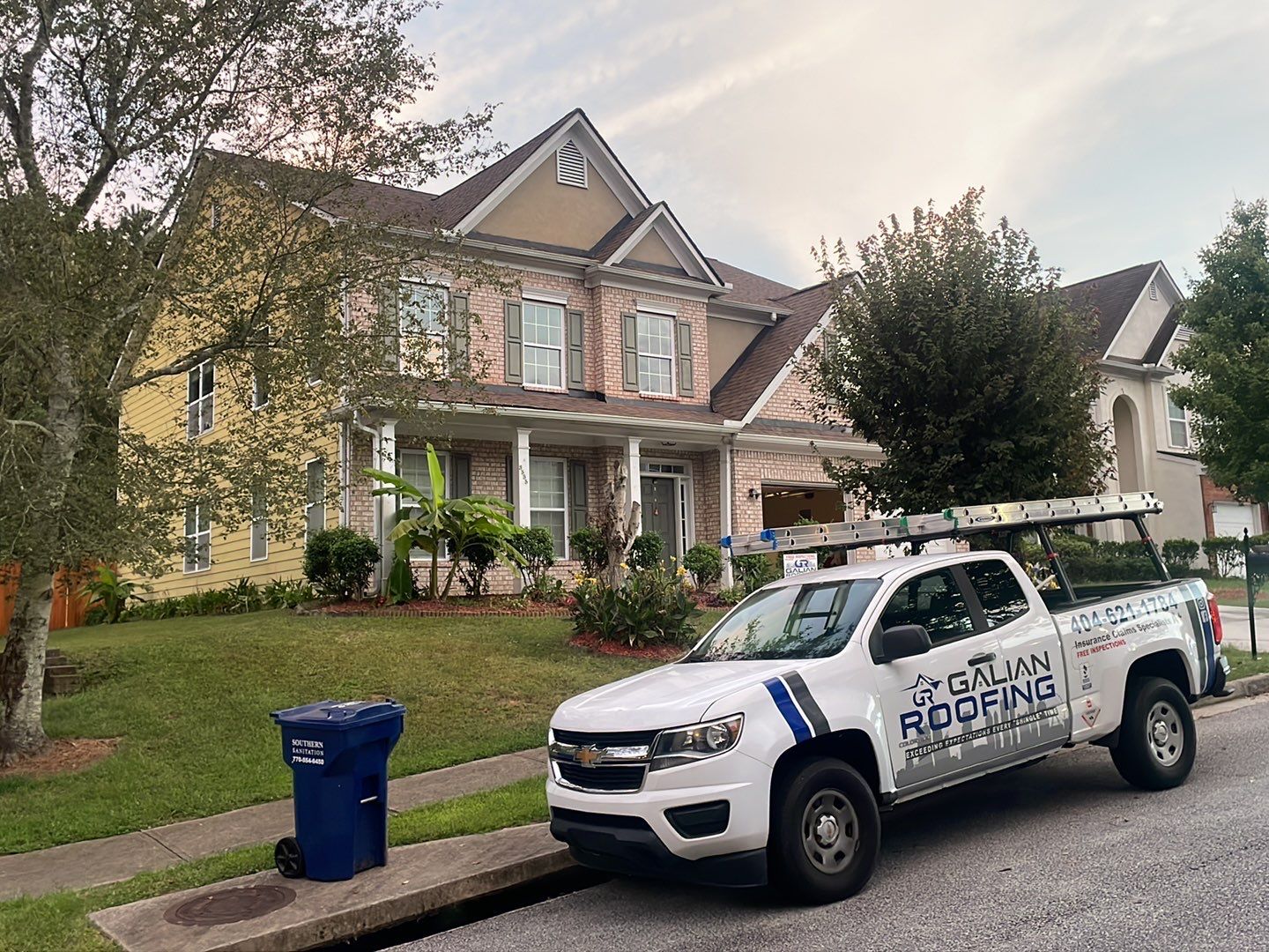Residential Roofing Installation using asphalt shingle roofing by Galian Roofing LLC