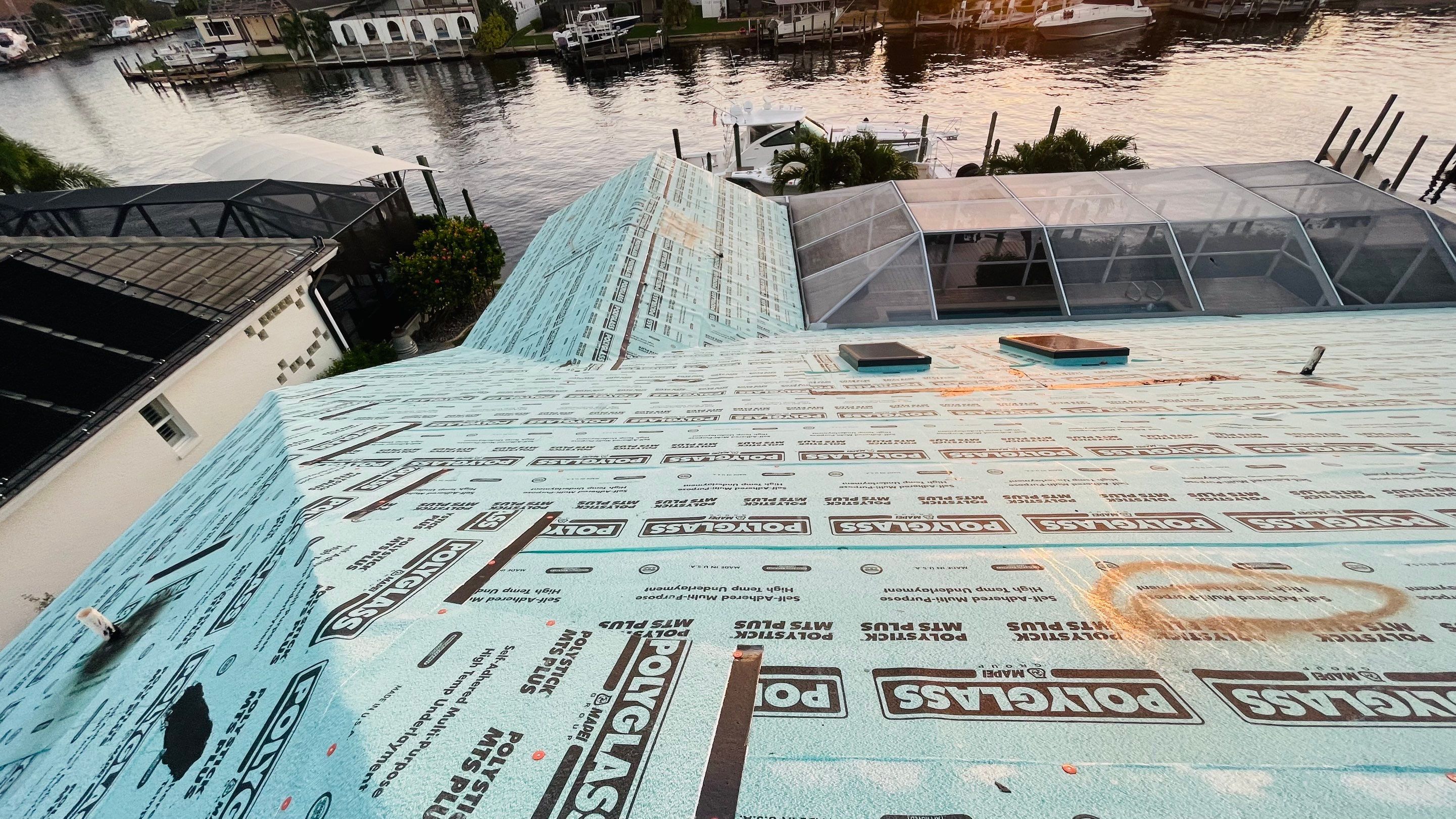 Residential Roofing Installation using Westlake (Boral) Stone Coated Steel in Cape Coral by Four Peaks Roofing