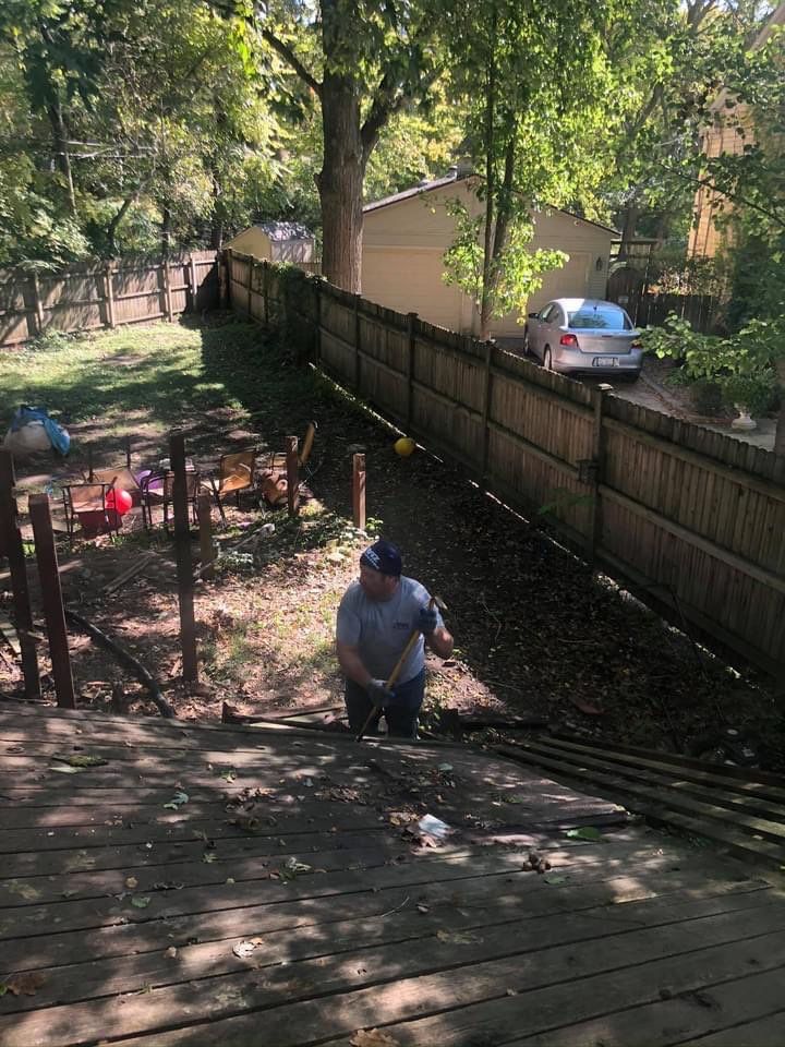wood deck using treated lumber by Kraz Construction