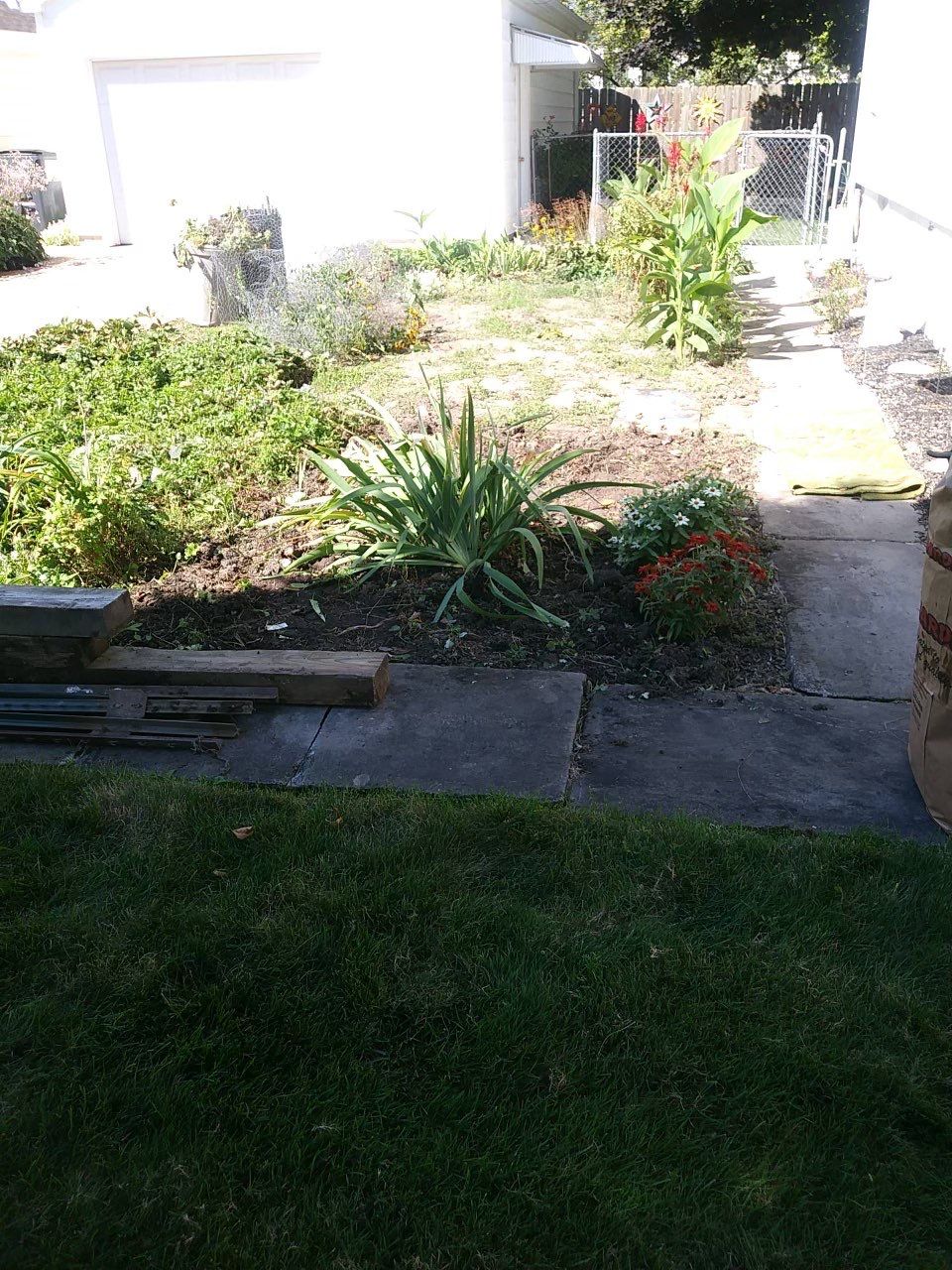 Block O Patio Project  by Elm Rose Gardens