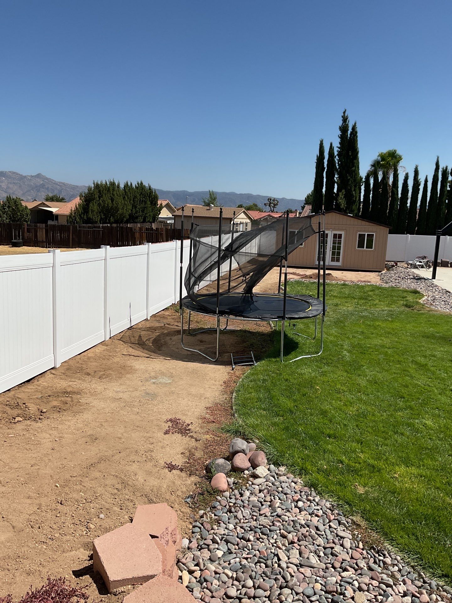 Fence Installation using Vinyl by Fence Guys Inc.