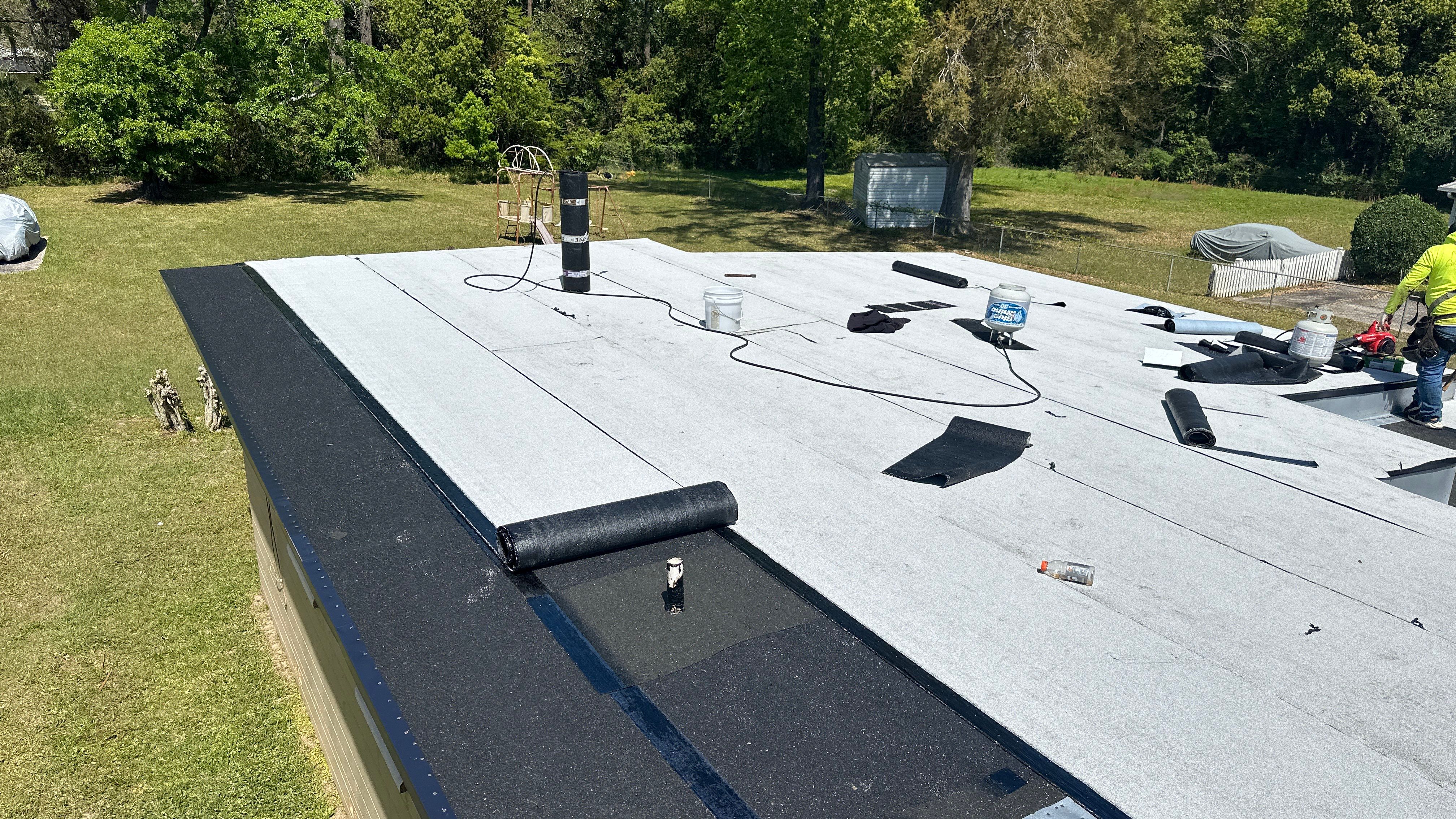 Residential Roofing Installation using Owens Corning TruDefinition Duration Shingles by Galaxy Builders, Inc.