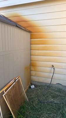 Complete Exterior House Wash and Concrete Cleaning in Fresno
