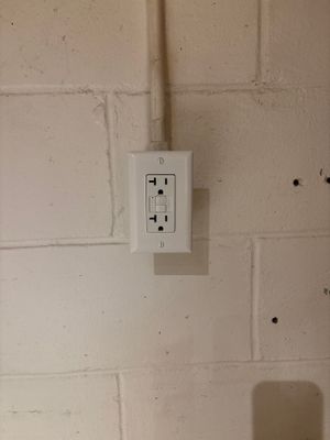 Replace GFCI & Vanity Light