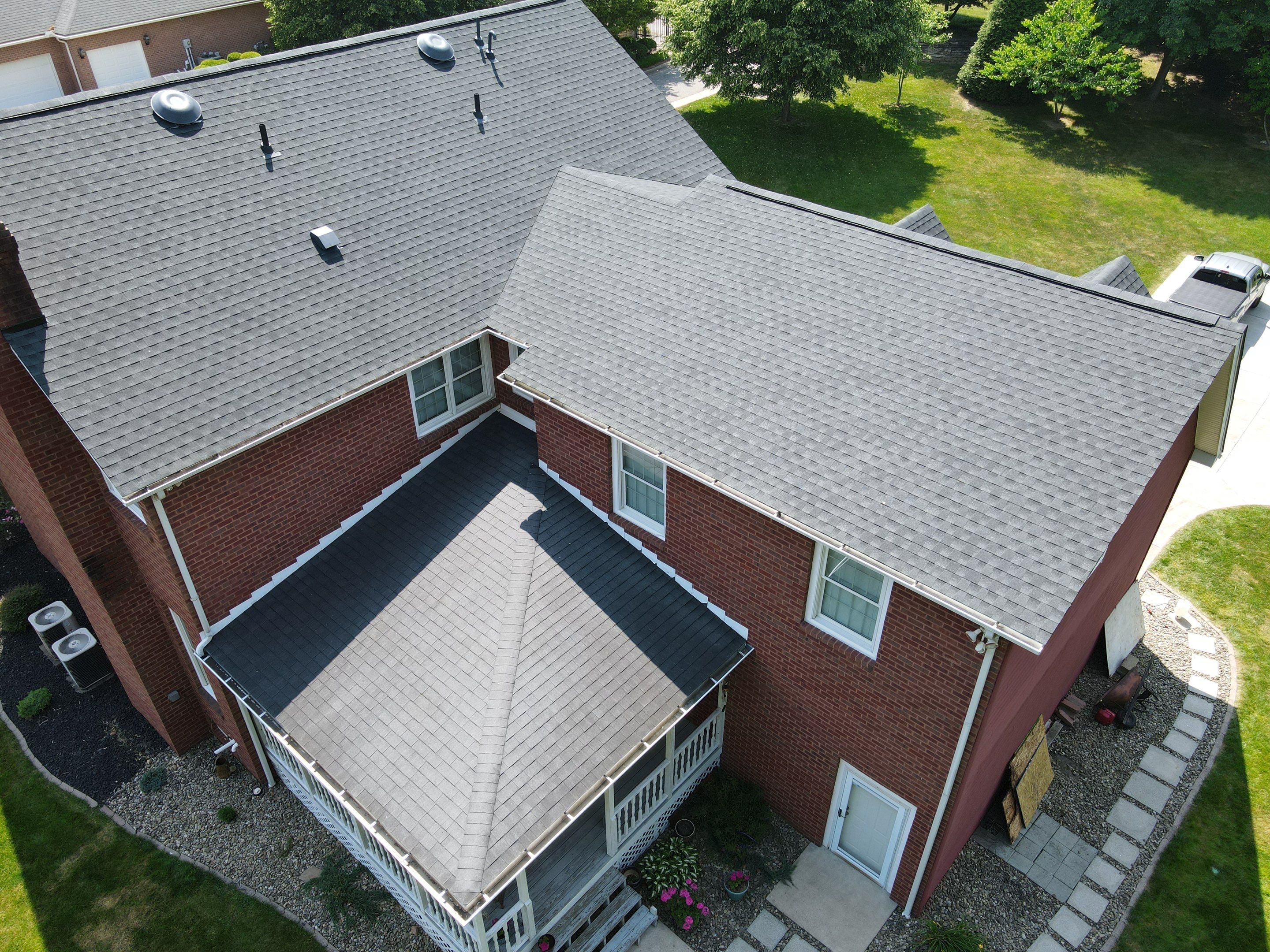 Residential Roofing Installation using GAF Timberline HDZ by Rainstoppers Roofing