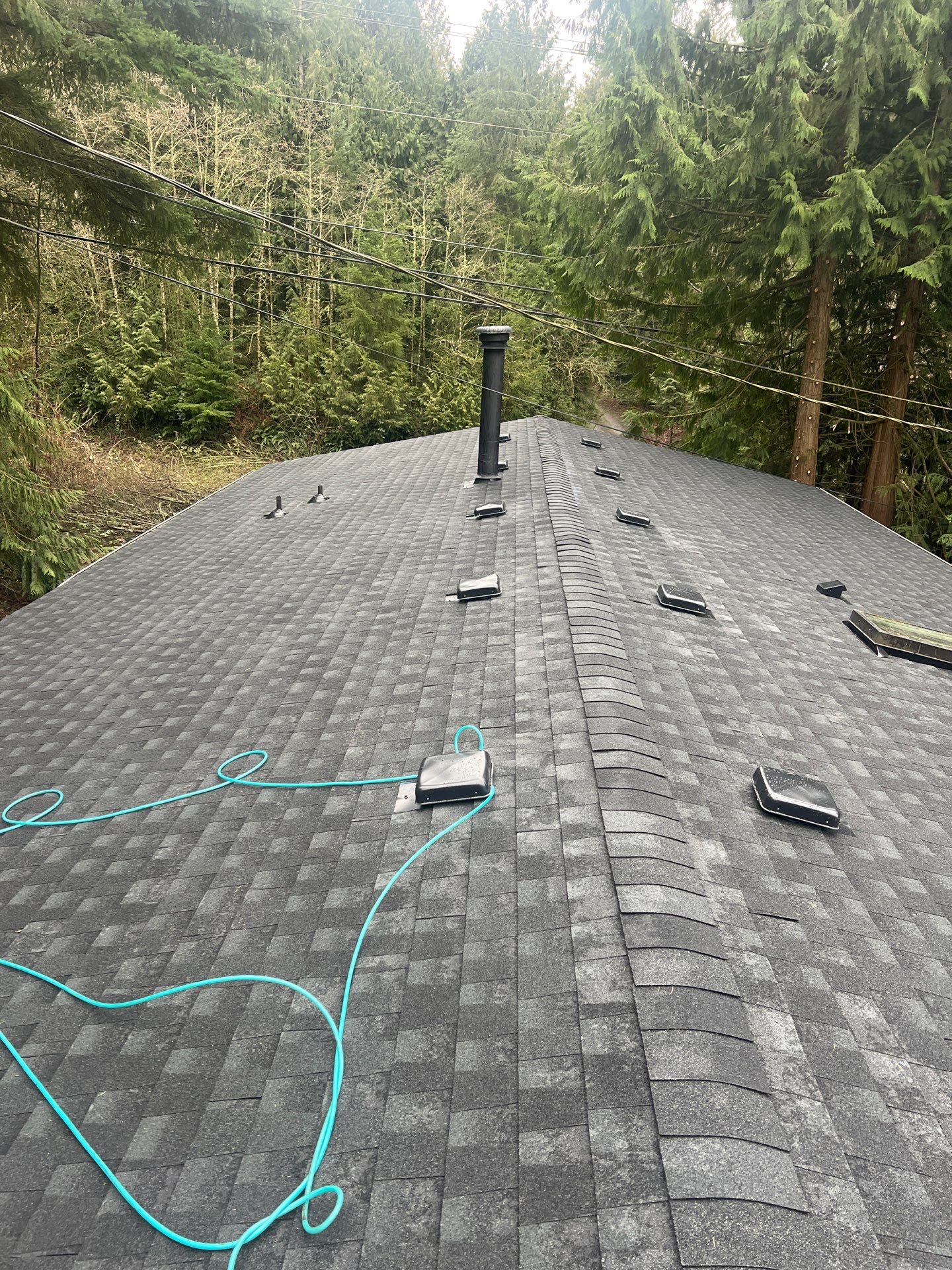 Residential Roofing Installation using GAF HDZ Shingles by Roofing Formula LLC