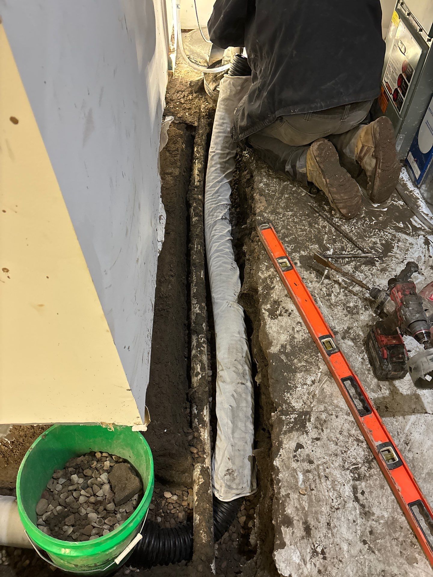 Getting Dirty @ Ed's Place by Waterproofing Northeast