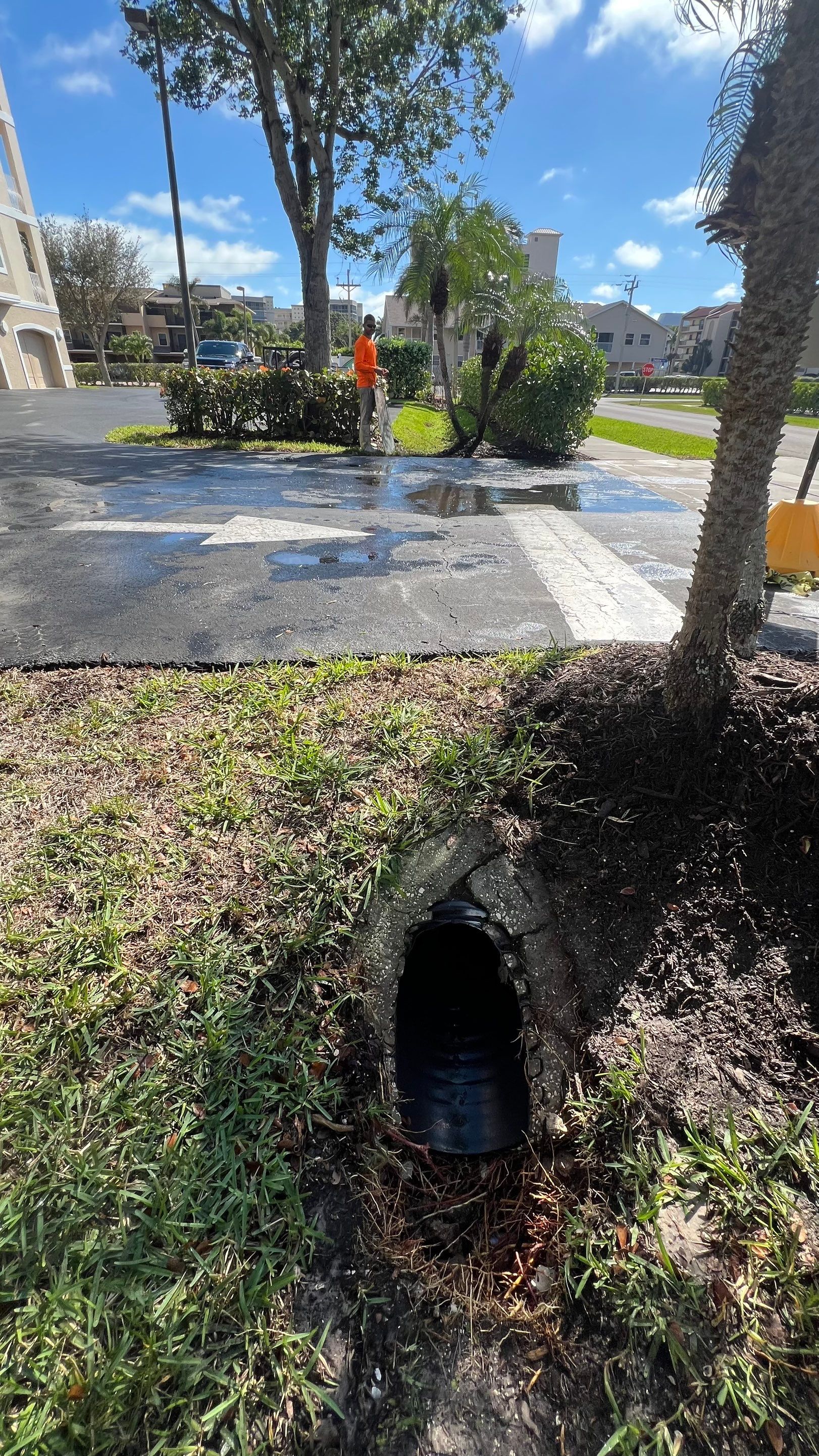 Condo Complex Stormwater System Maintenance by Don Mar, Inc. Storm Water Solutions
