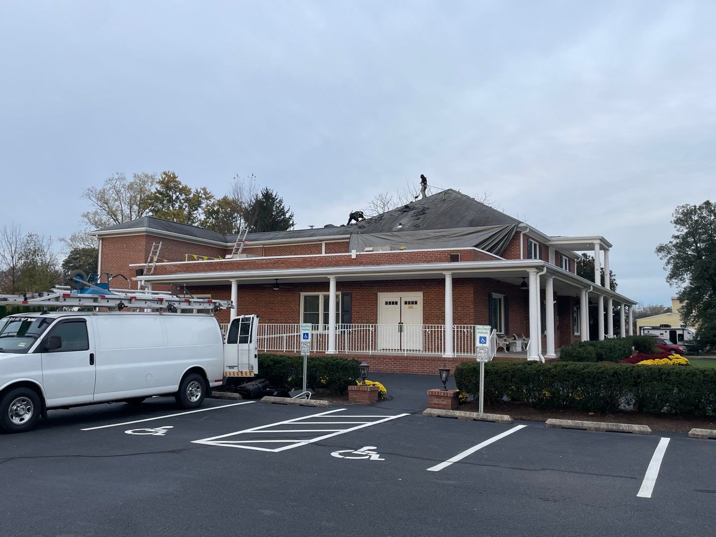 Commercial Roofing Installation using GAF Timberline / GAF TPO by All Site Roofing