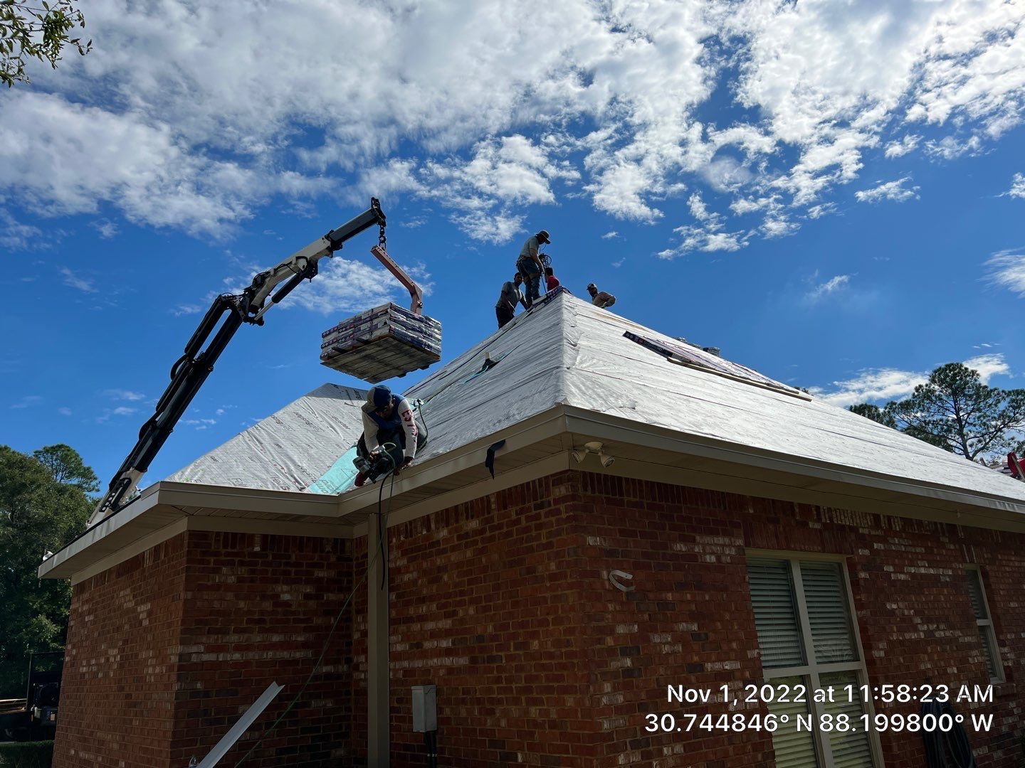 Residential Roofing Installation using Roof Replacement by American Roofing & Construction LLC