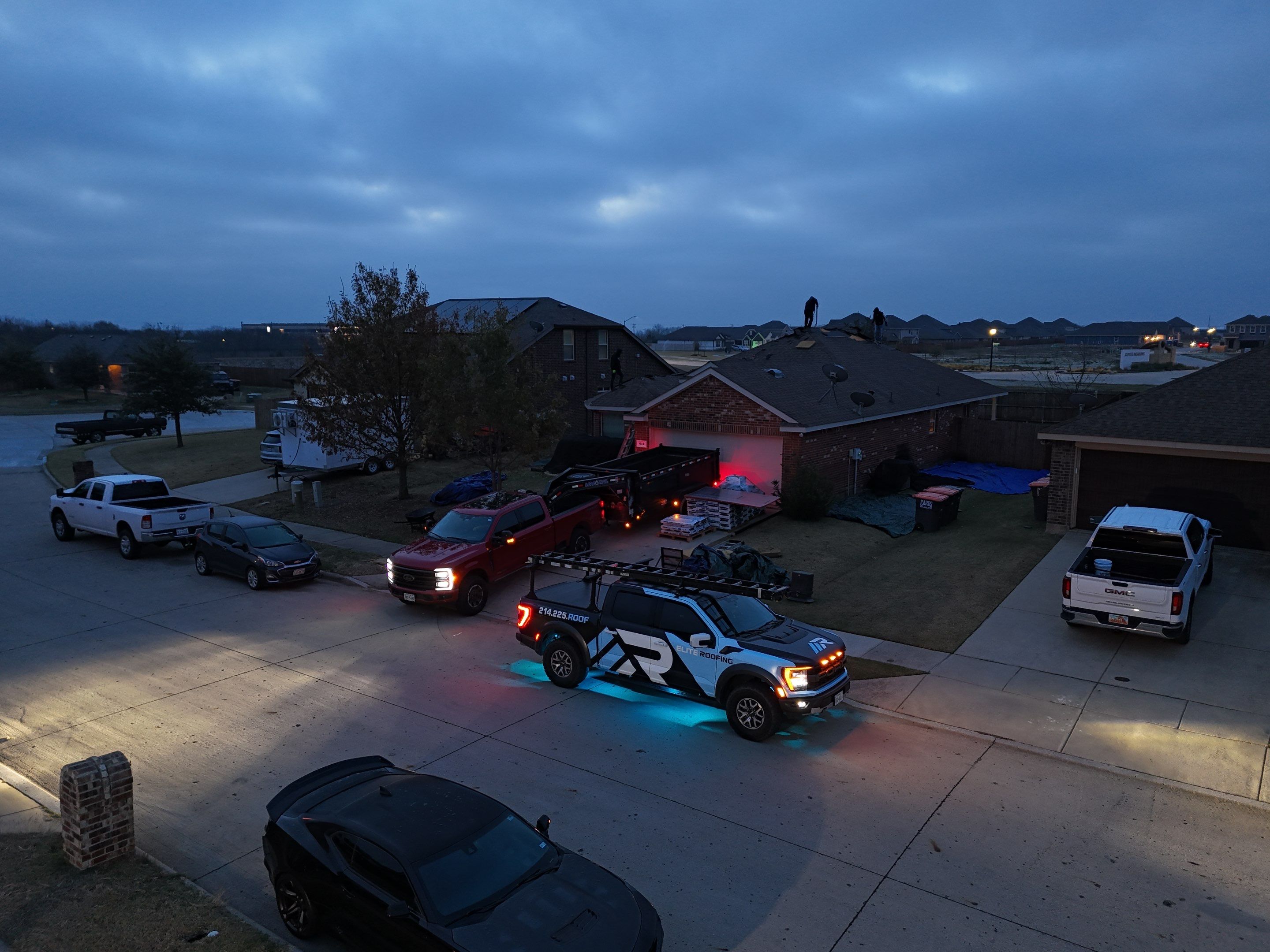 Residential Roof Replacement using IKO CAMBRIDGE DUAL BLACK by Elite Roofing LLC