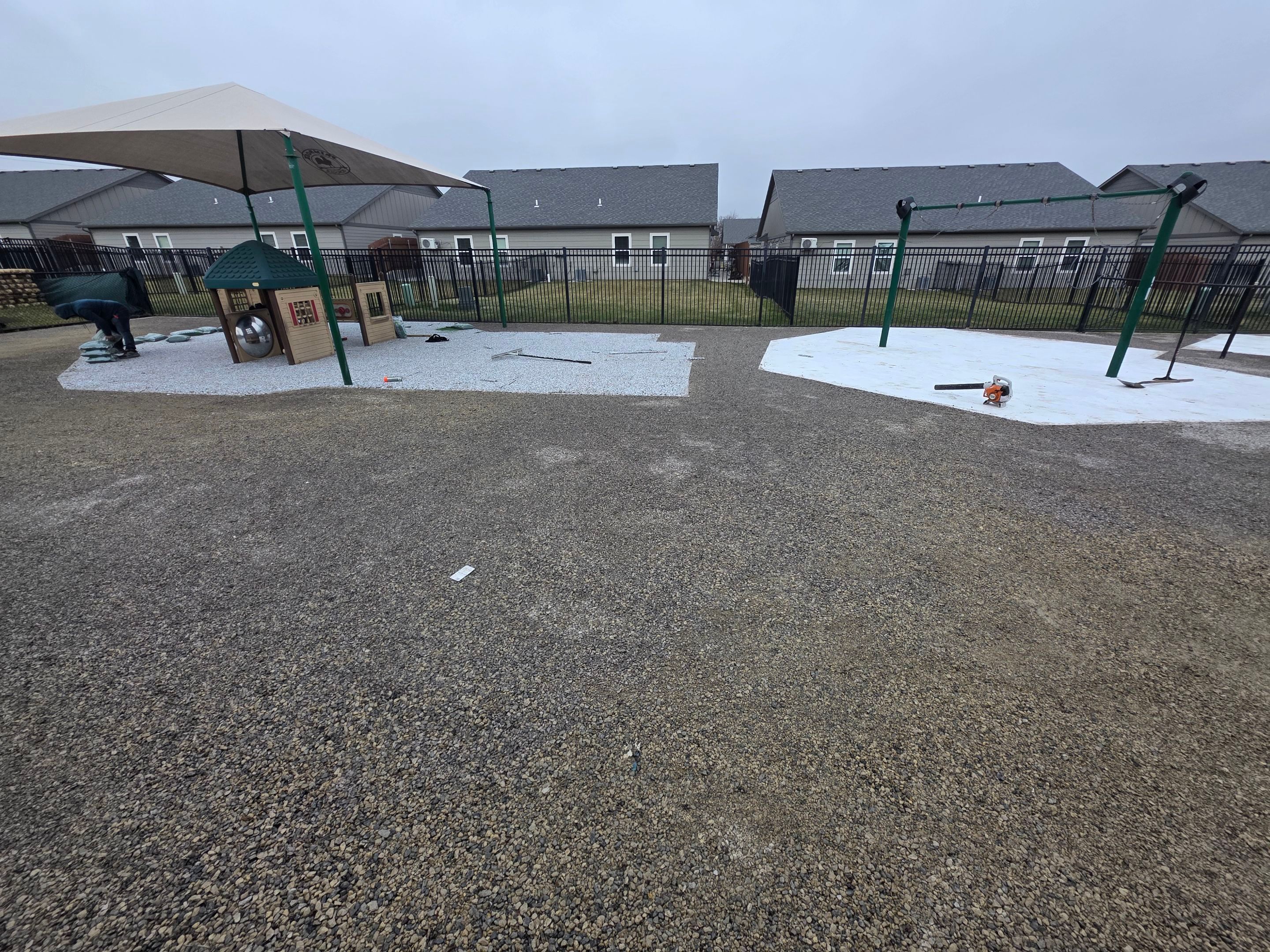 Primrose of East Wichita Daycare Playground Renovation by Southwest Greens Midwest