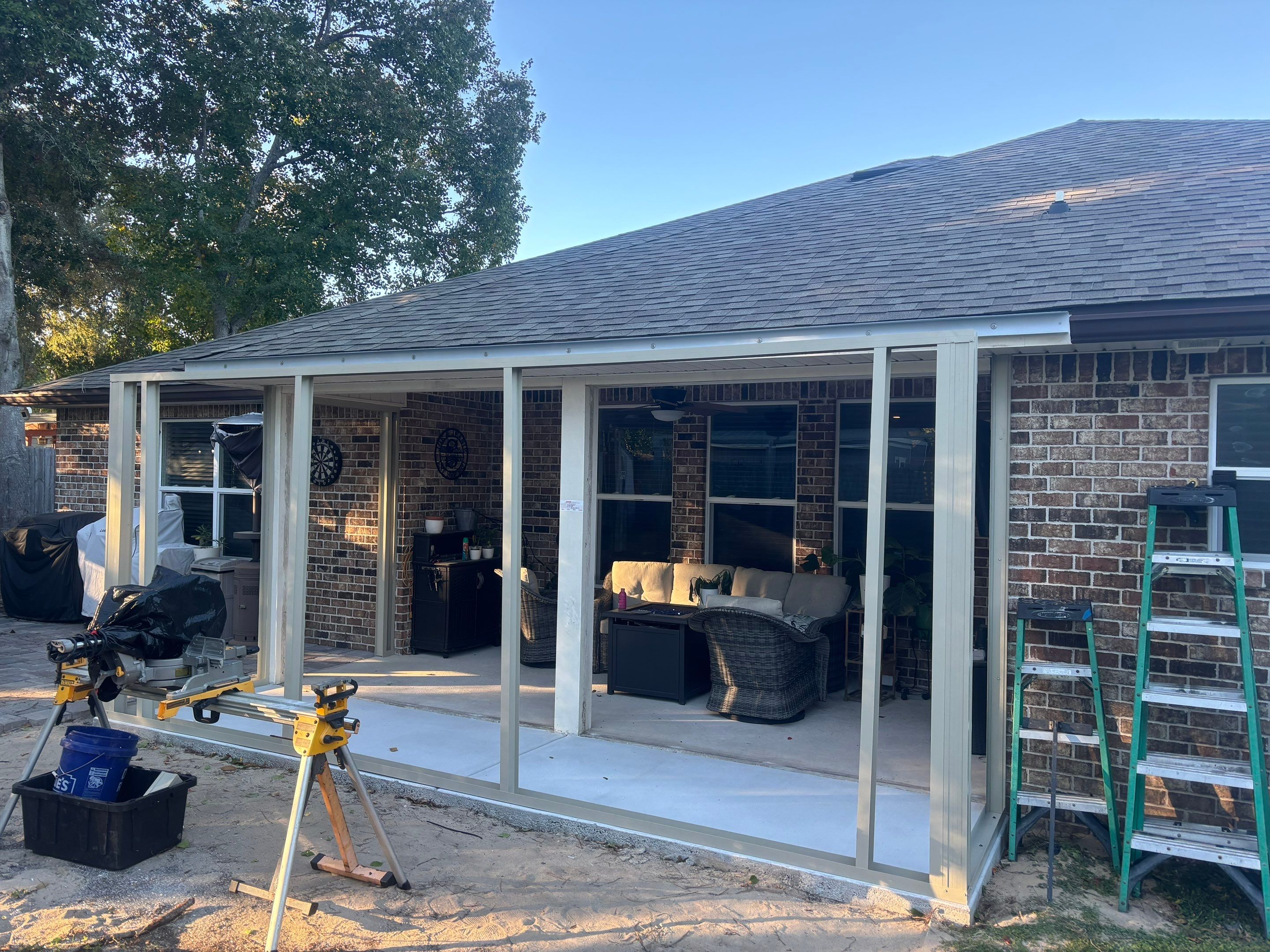 Screen Room in Ft, Walton by Titan Sunrooms