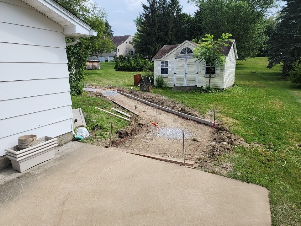 Porch and Concrete by Ivy Lea Construction