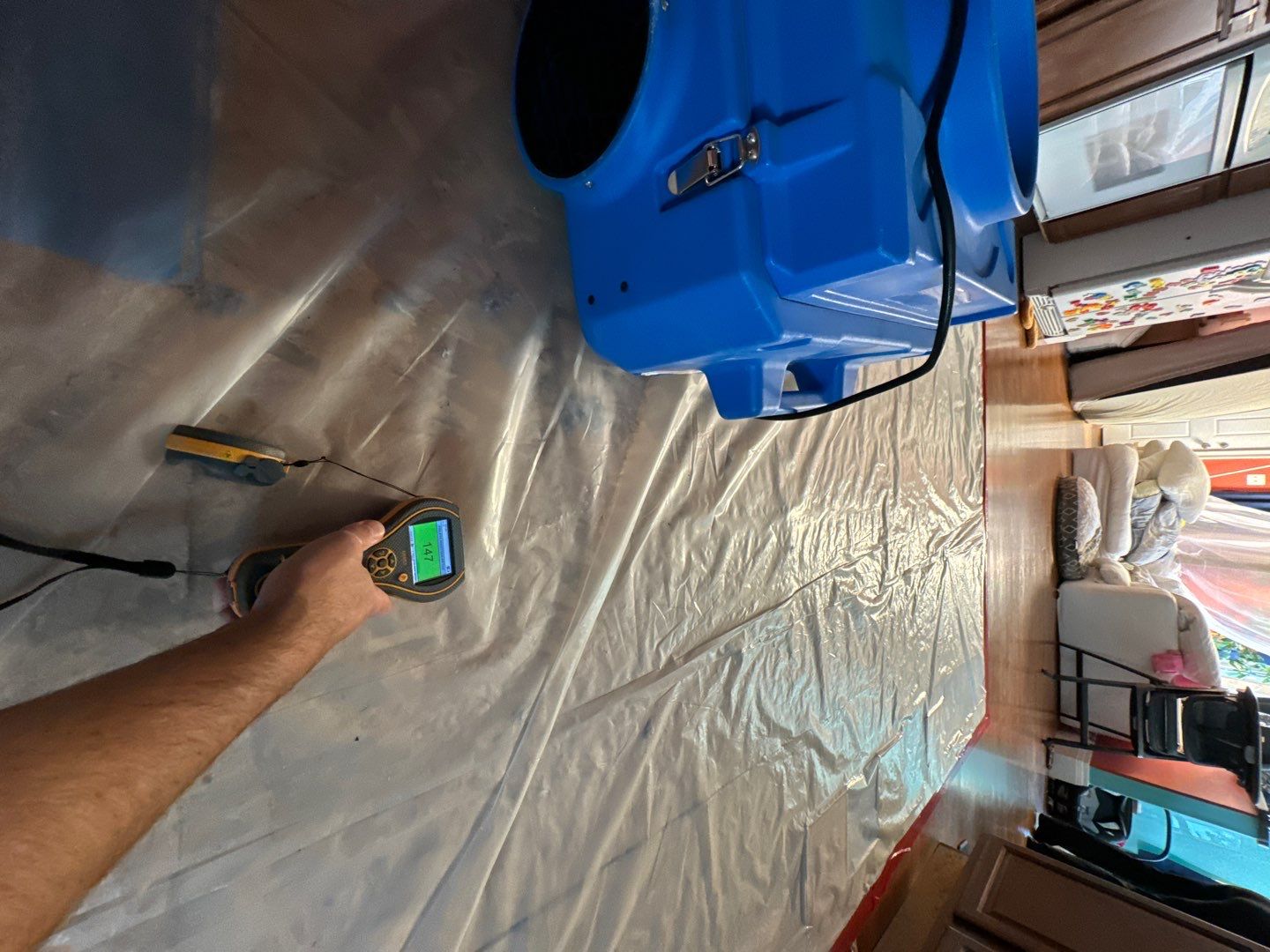 Project in Troy by EzDry Water Mitigation & Property Restoration