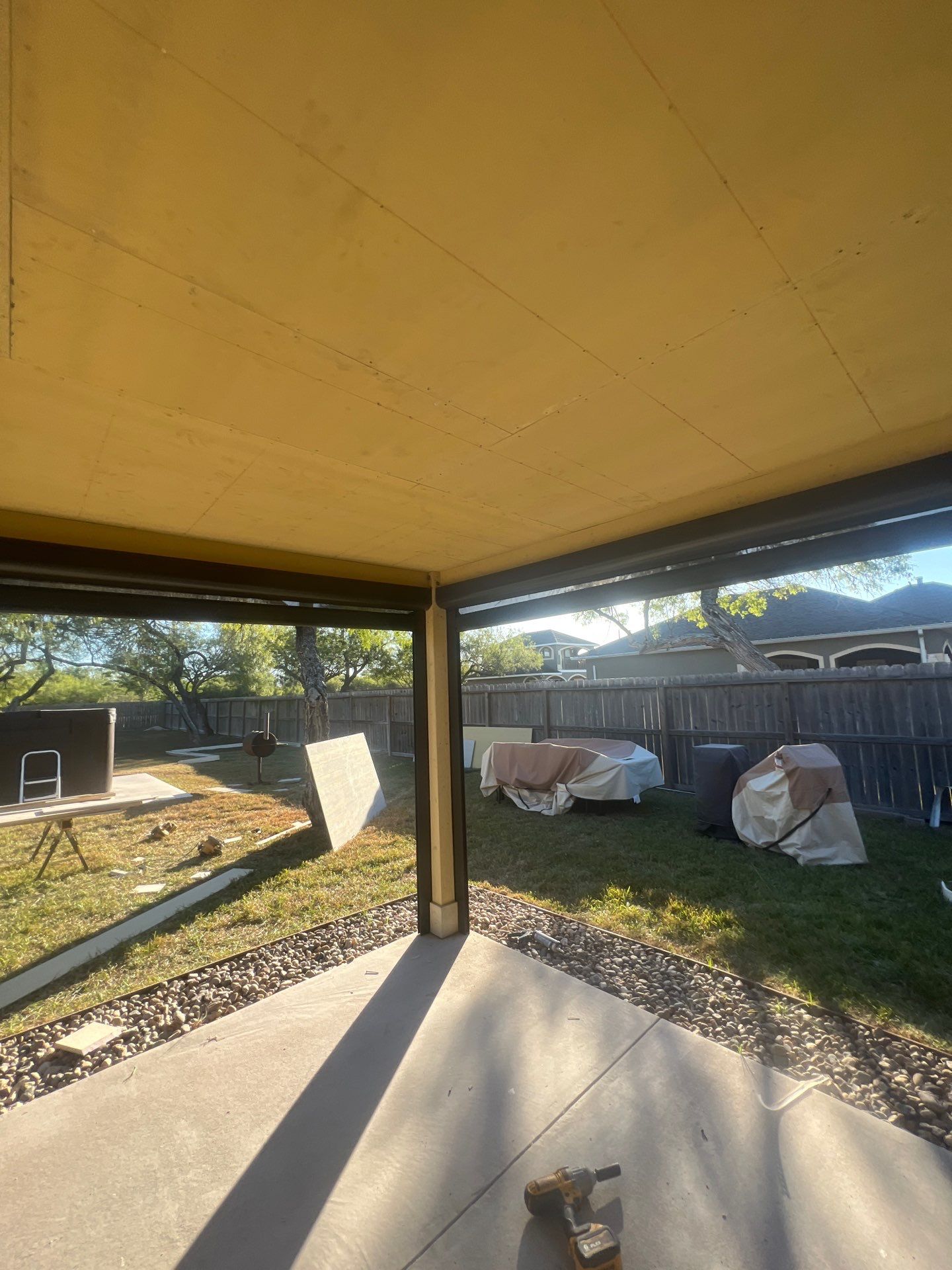 It Ain't Easy getting Shady  by Bayfront Roofing and Construction