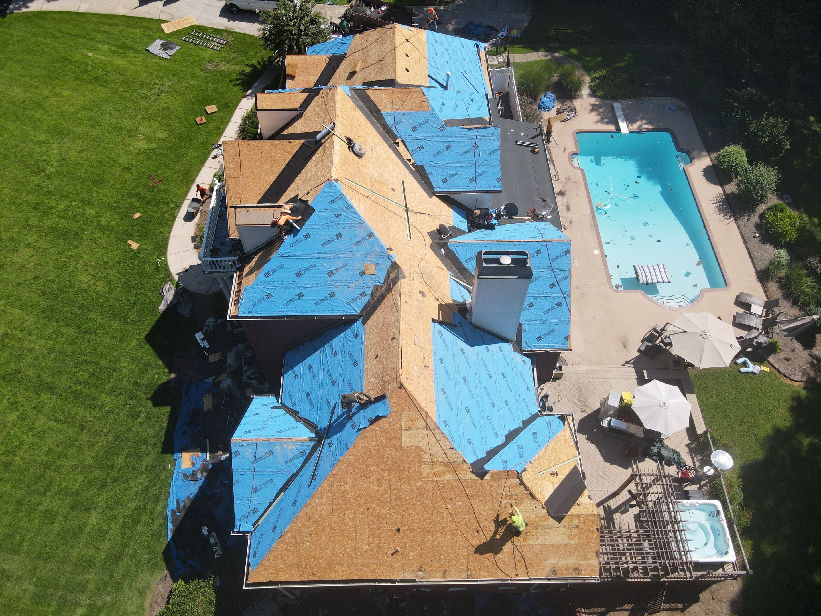 Residential Roofing Installation by Inspector Roofing and Restoration