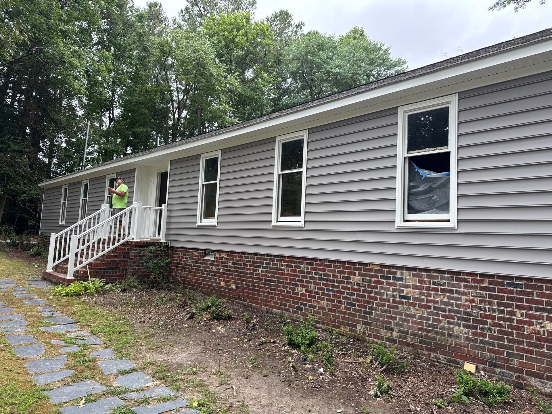 Siding Replacement and Structural Wood Rot Repairs in Mechanicsville by Cade Construction